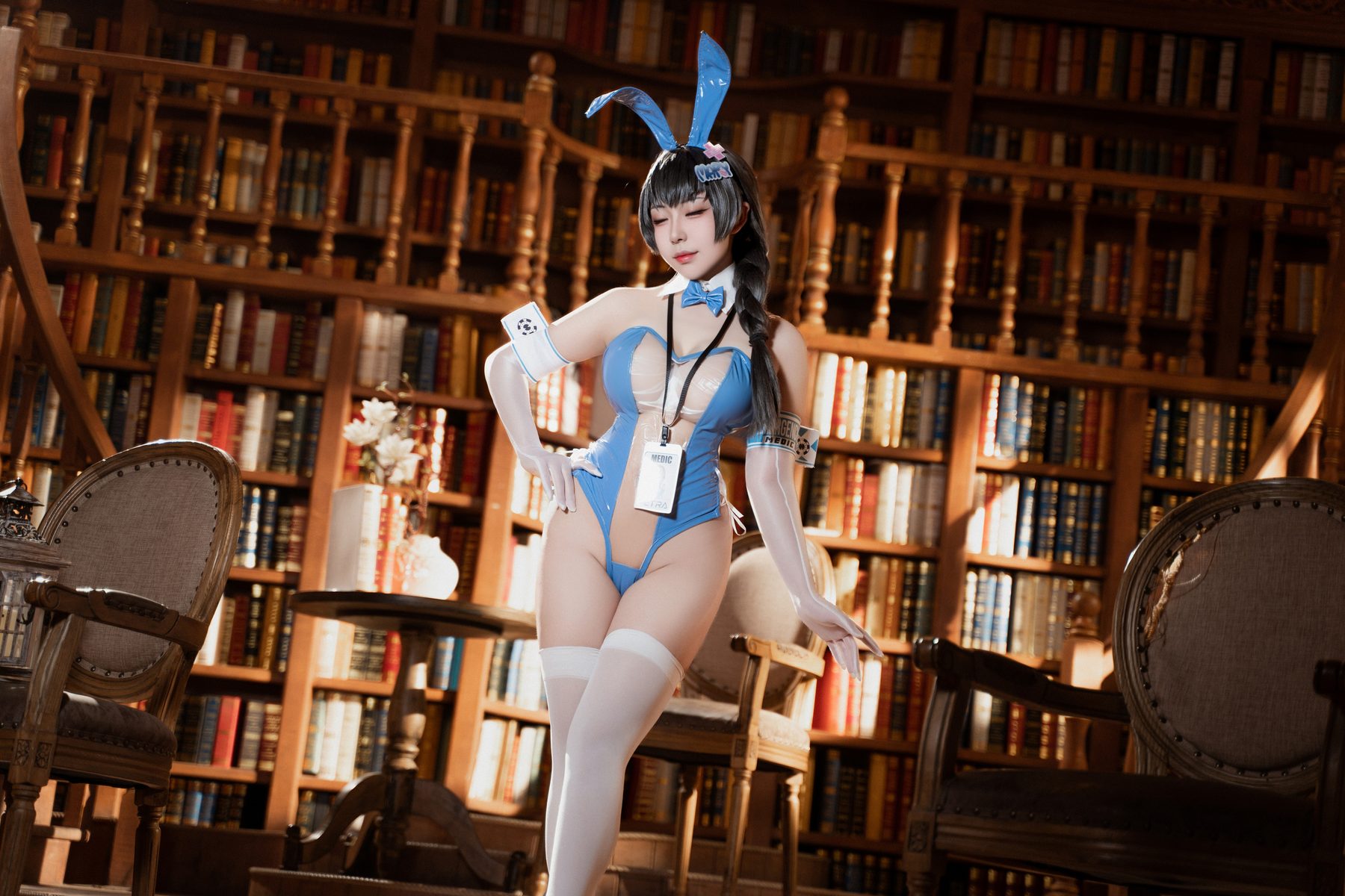 虎森森 Nikke胜利女神 梅里兔 COS写真