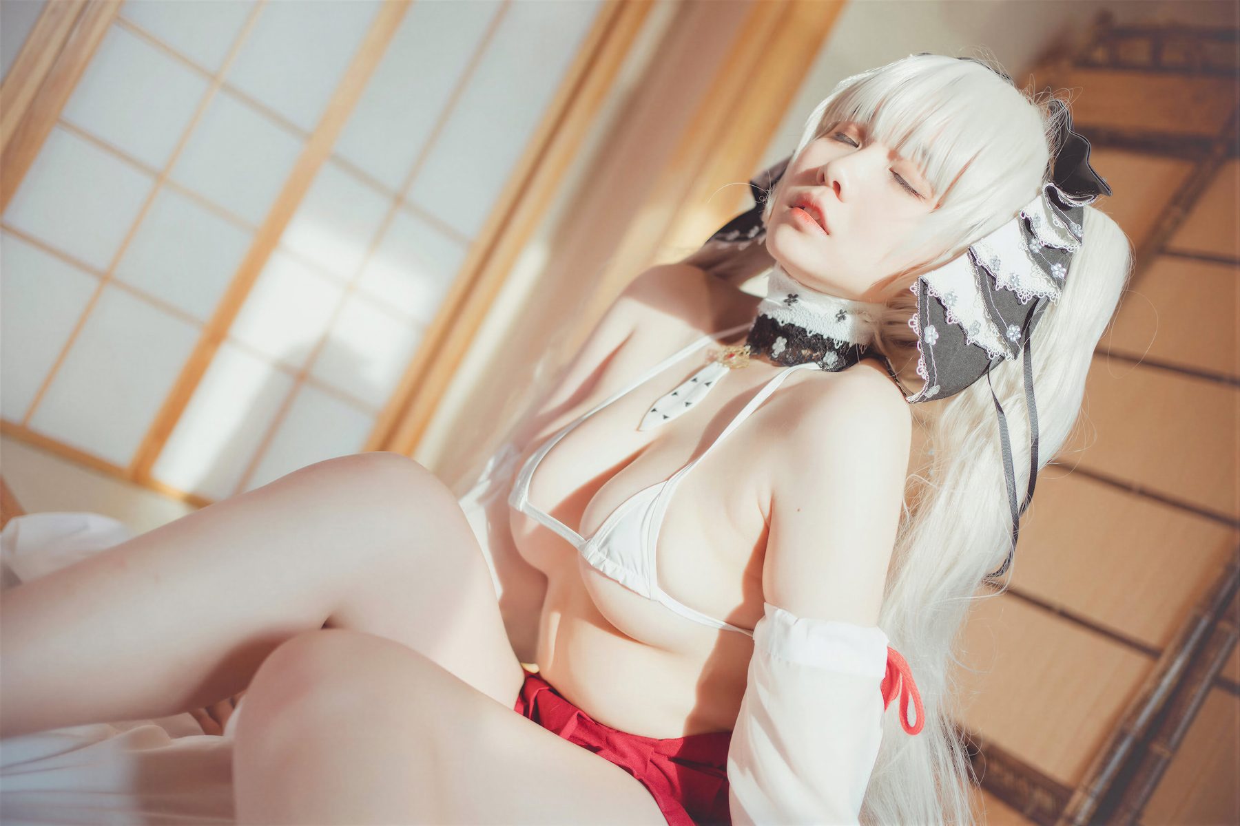 阿半今天很开心 碧蓝航线 可畏巫女2 COS写真