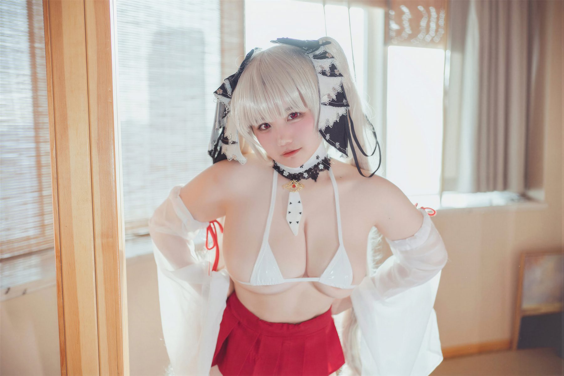 阿半今天很开心 碧蓝航线 可畏巫女2 COS写真