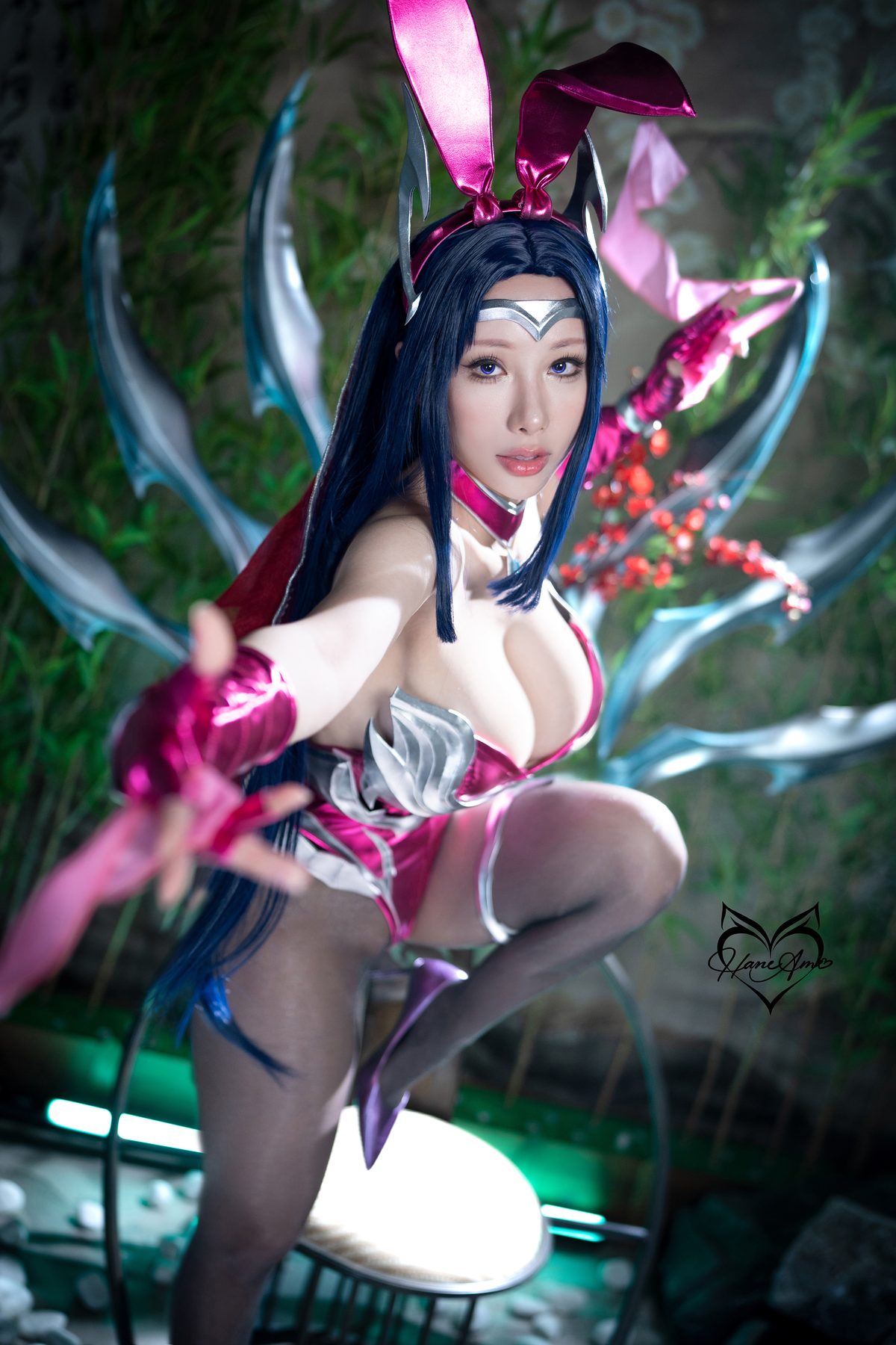 雨波 HaneAme 2026年07月订阅 LOL 伊瑞莉雅 兔女郎 COS写真