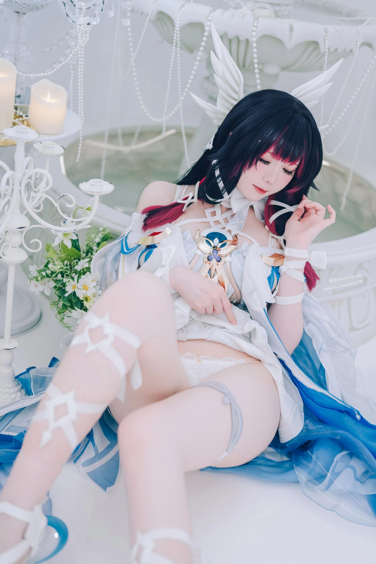 霜月shimo 原神 哥伦比娅 COS写真