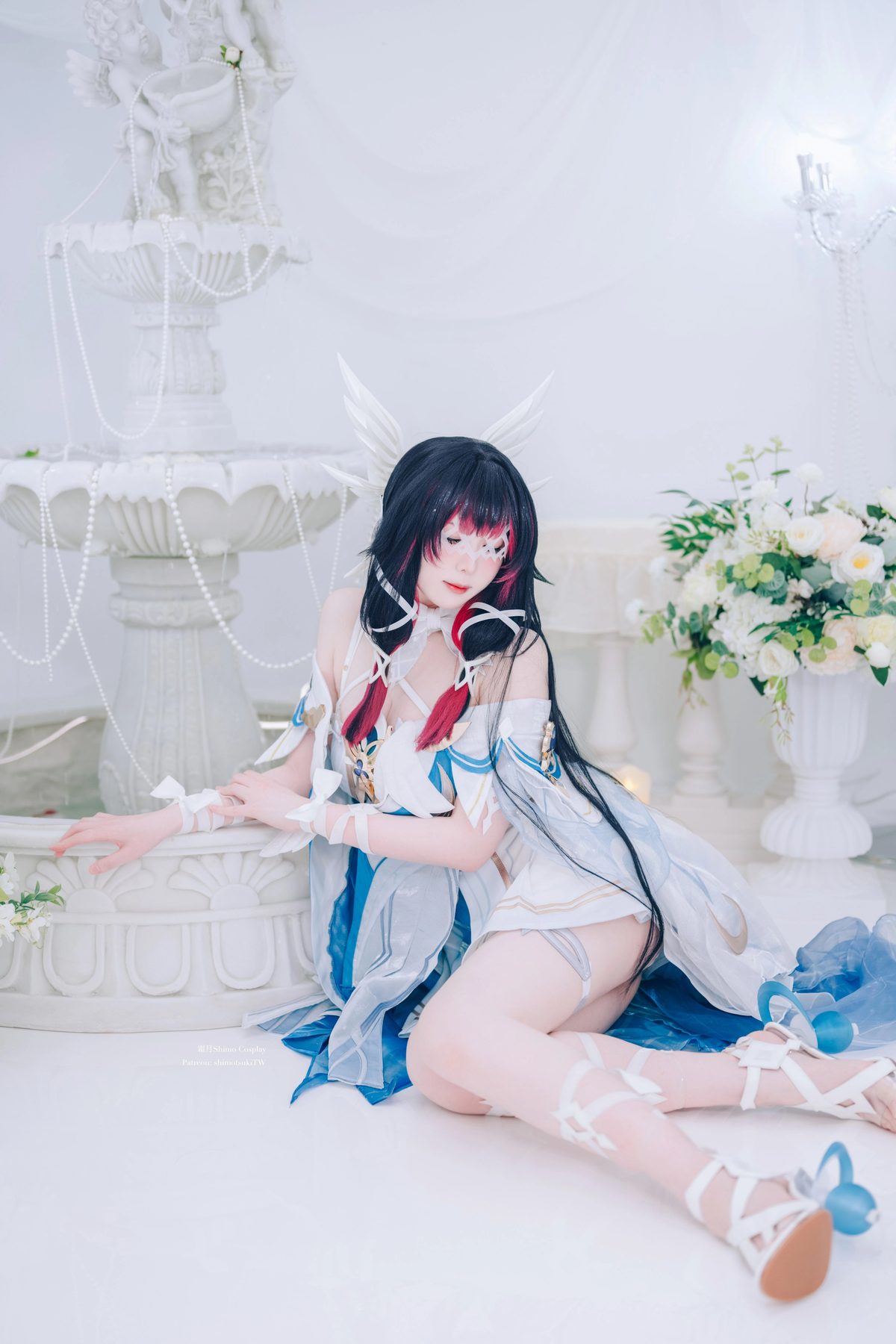 霜月shimo cosplay写真_原神哥伦比娅合集 | 霜月shimo COS哥伦比娅全套图包 [14P-50MB]
