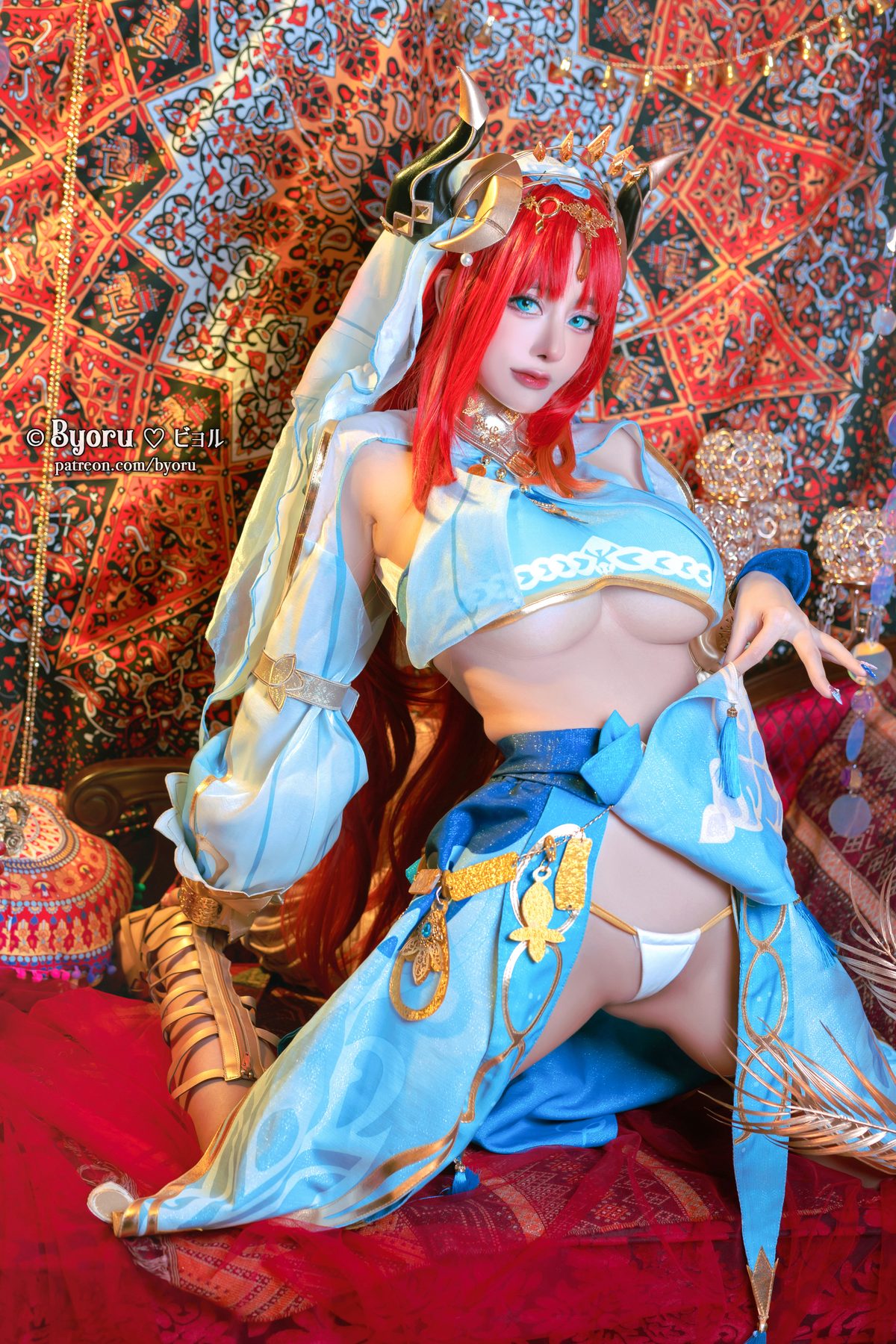 Byoru Genshin Impact Nilou COS写真