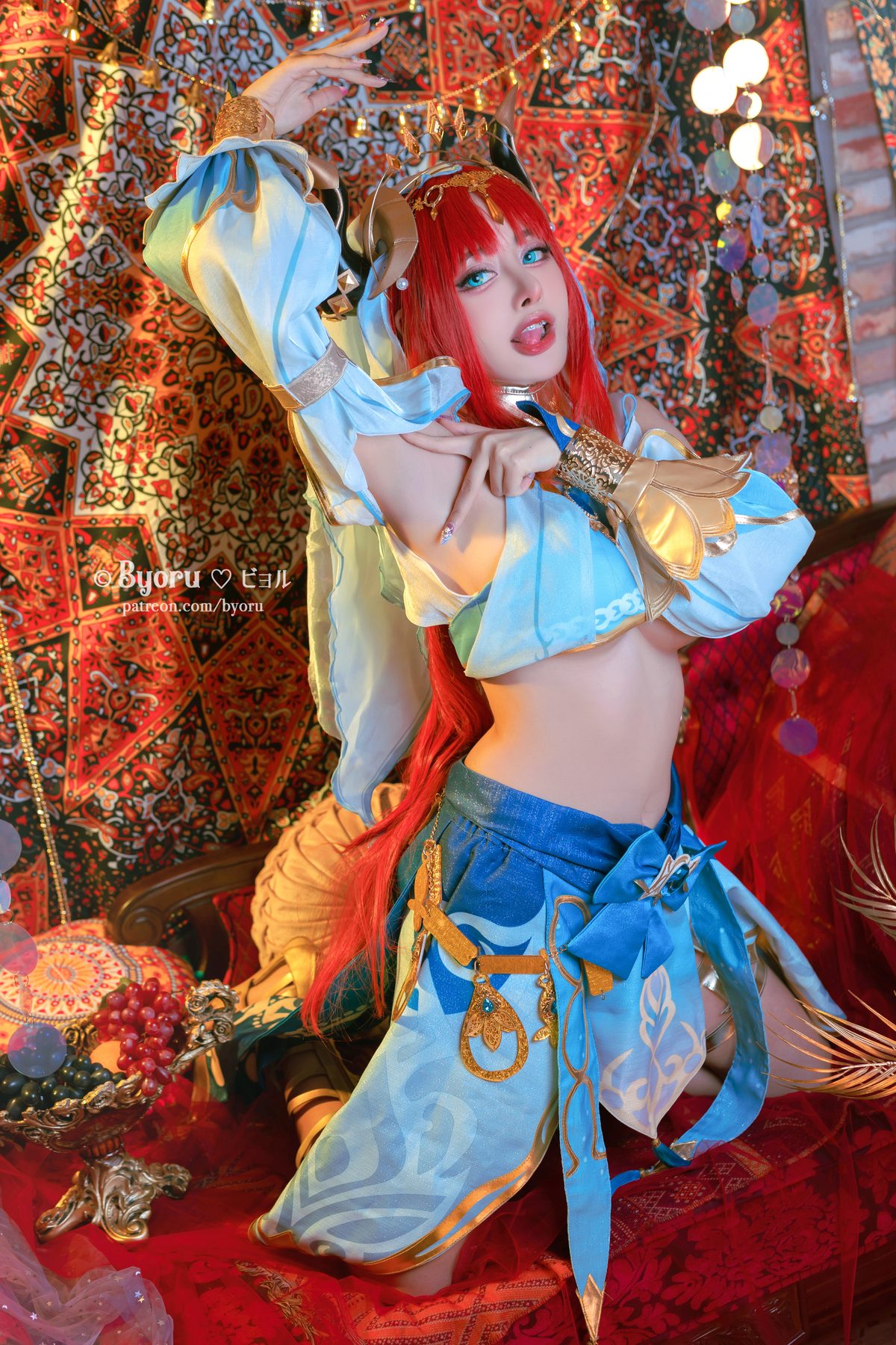 Byoru Genshin Impact Nilou COS写真