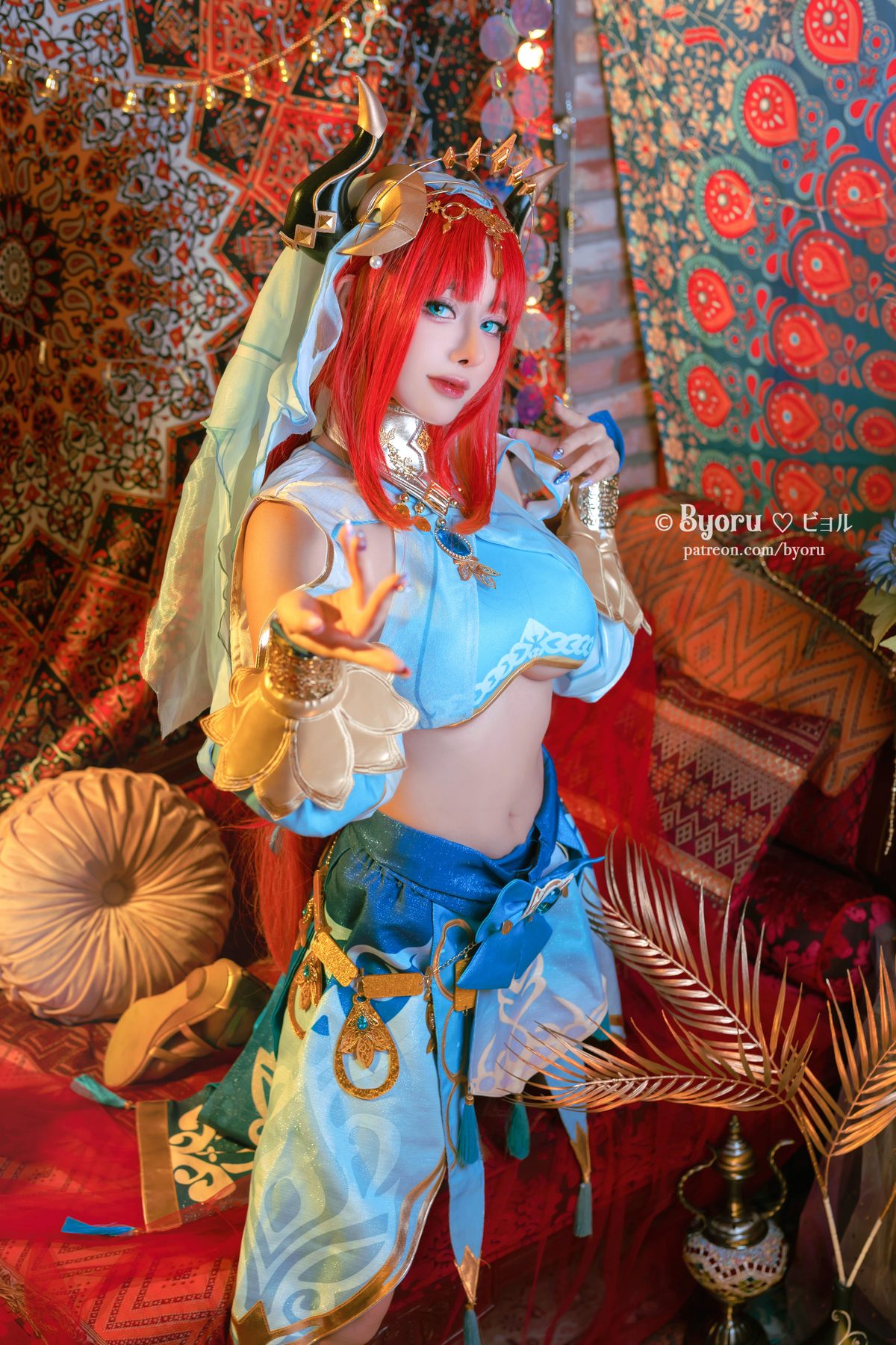 Byoru Genshin Impact Nilou COS写真