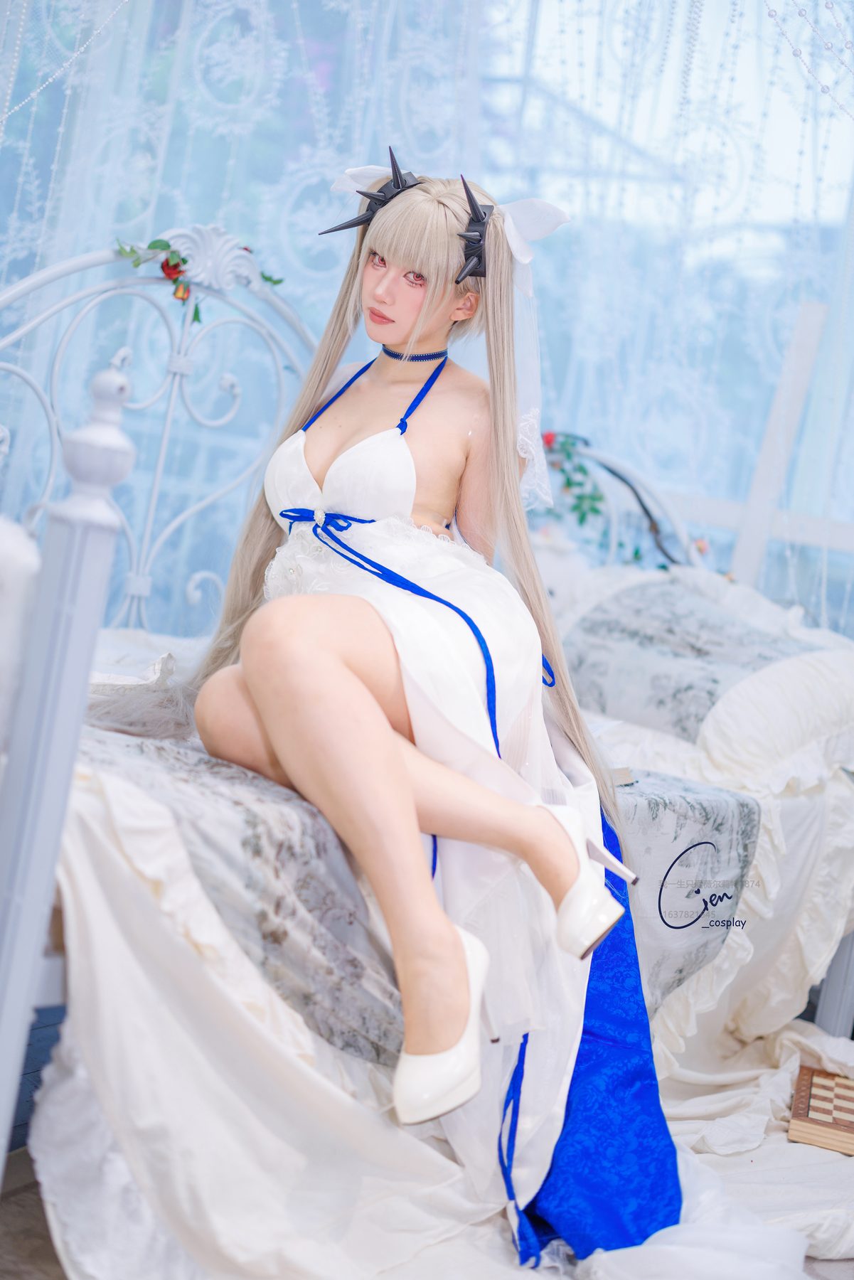 Cien恩恩 碧蓝航线 可畏 八周年礼服 COS写真