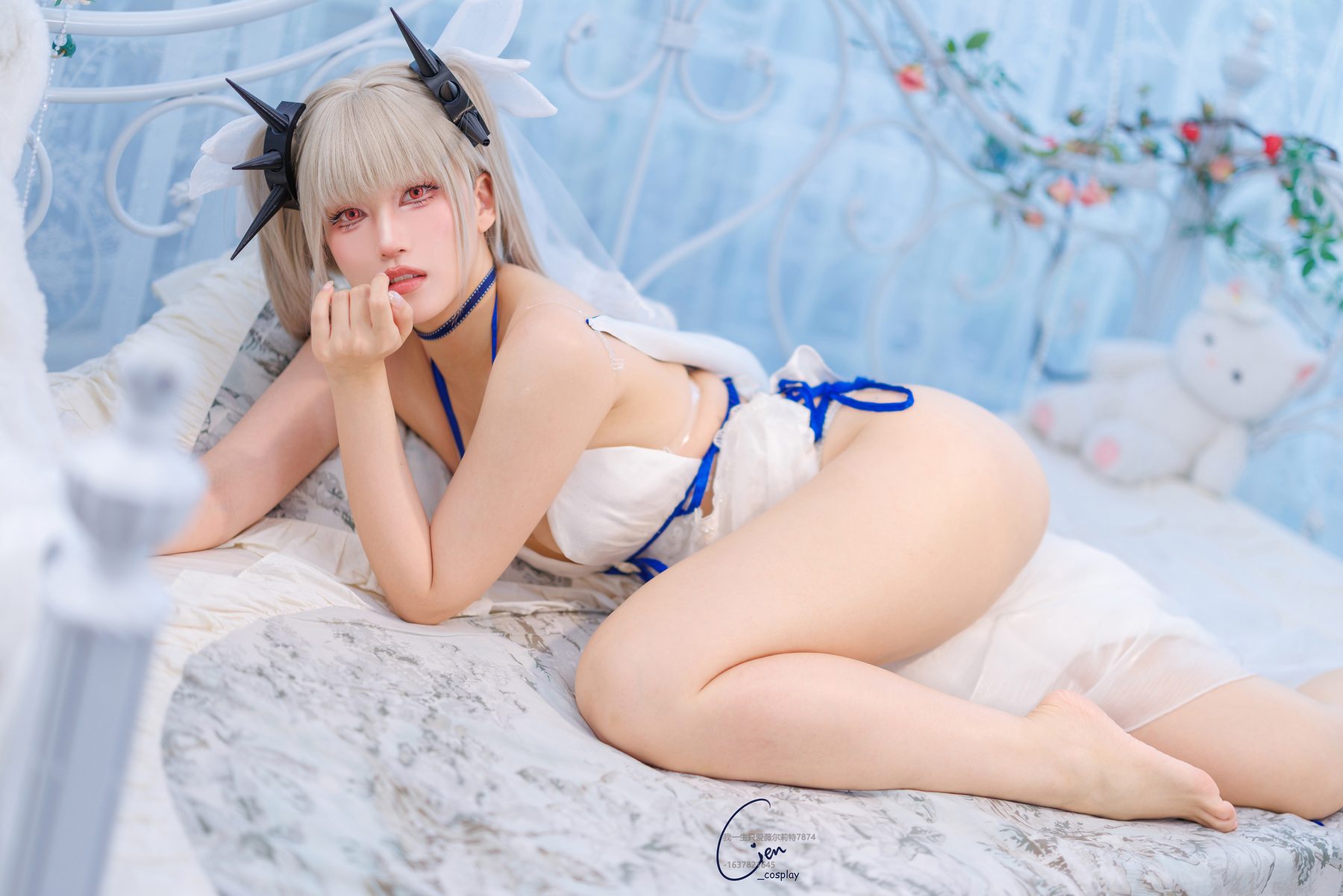 Cien恩恩 碧蓝航线 可畏 八周年礼服 COS写真