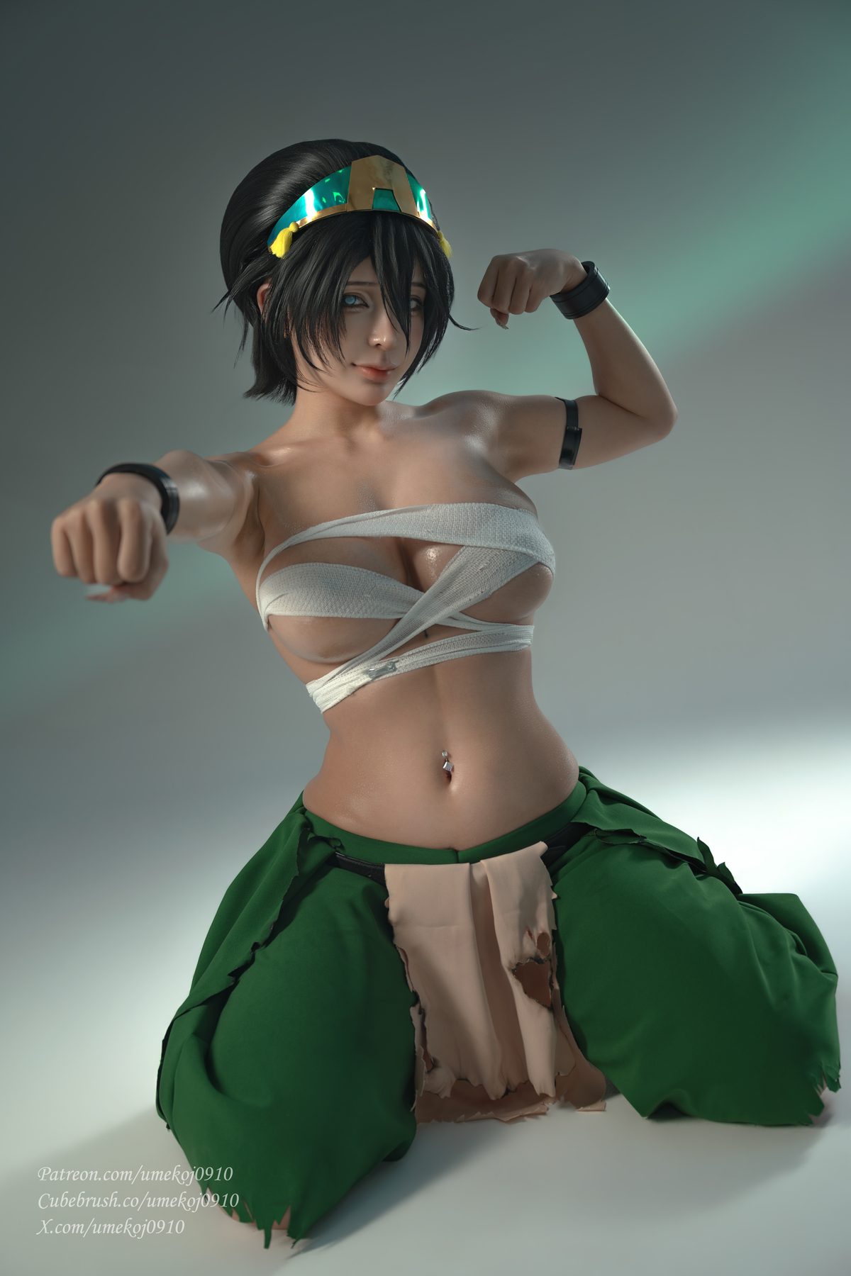 Umeko J Toph Beifong2026 COS写真