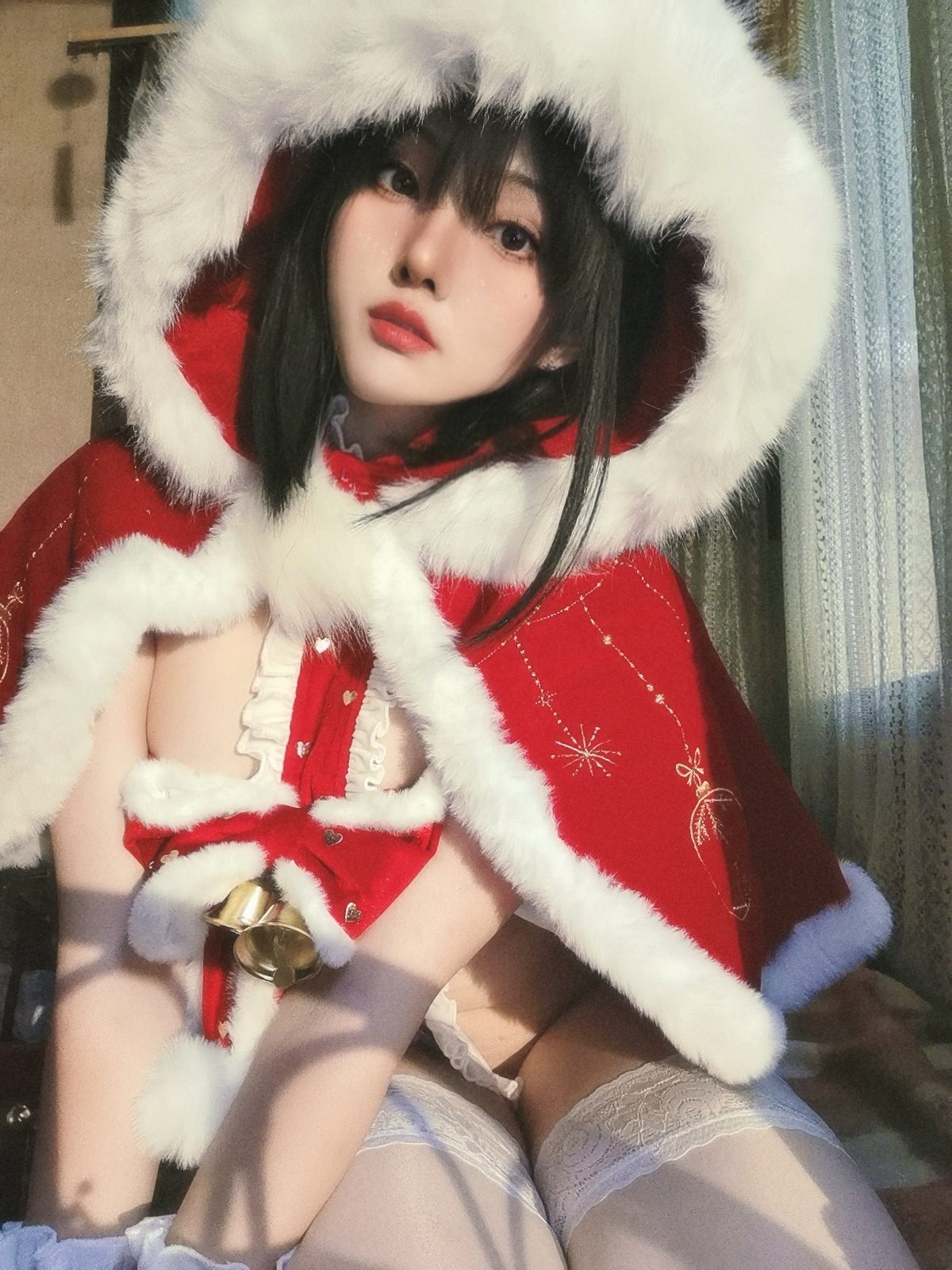 Natsuko夏夏子 圣诞雪精灵 COS写真
