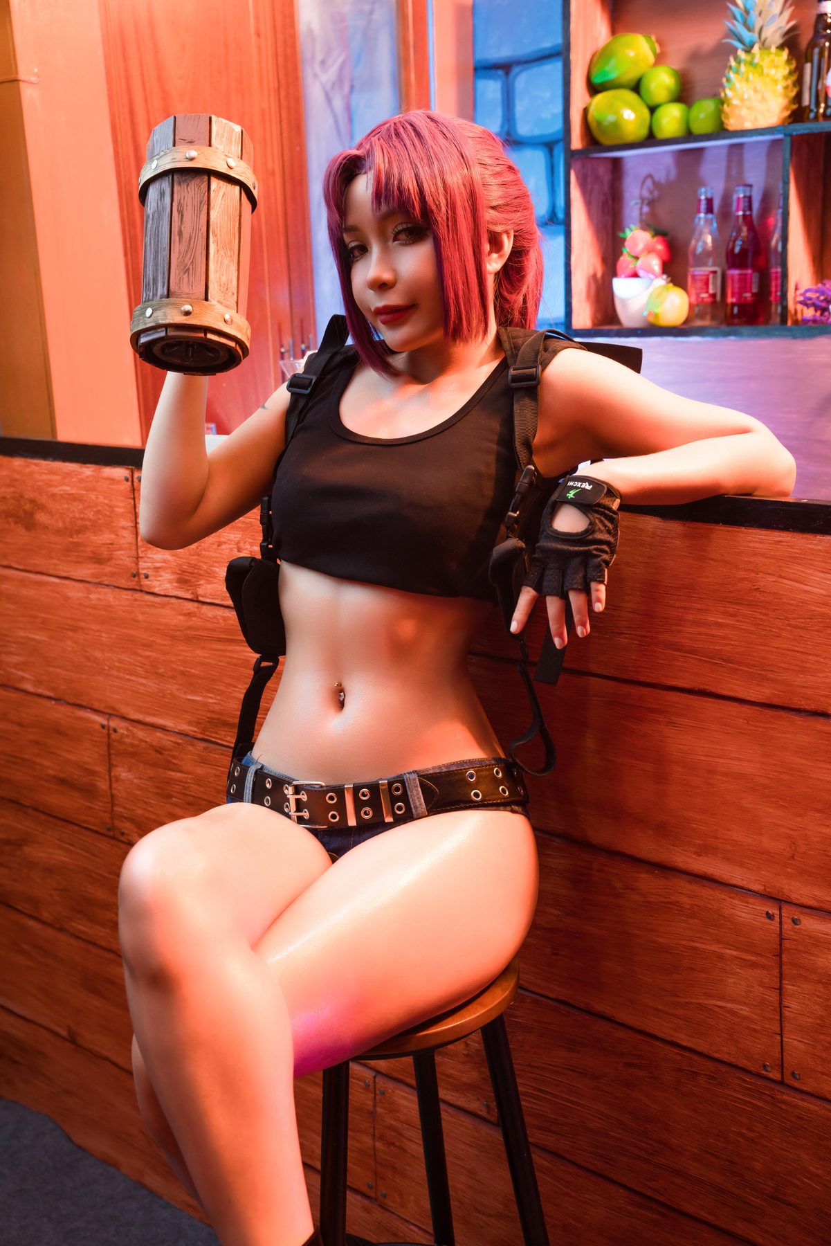 Umeko J Revy Black Lagoon COS写真