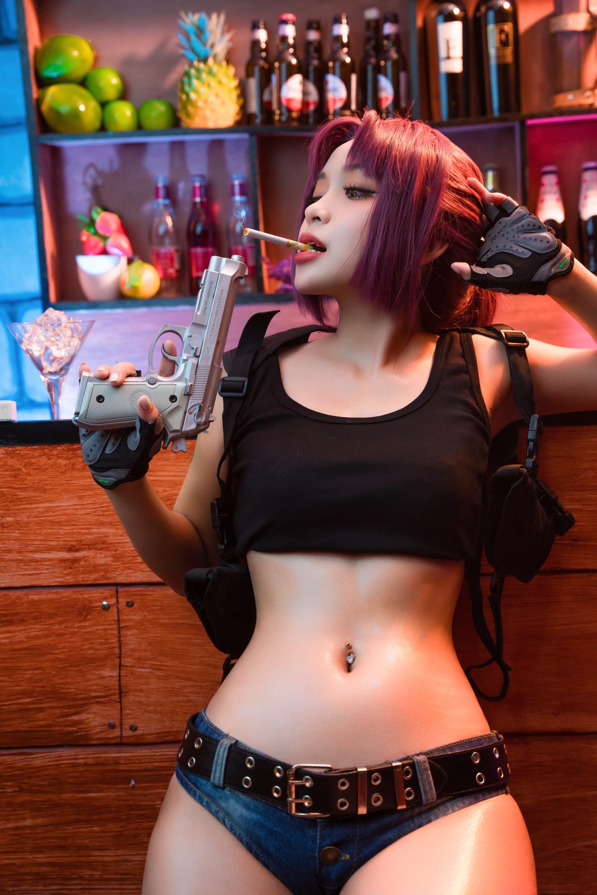 Umeko J Revy Black Lagoon COS写真