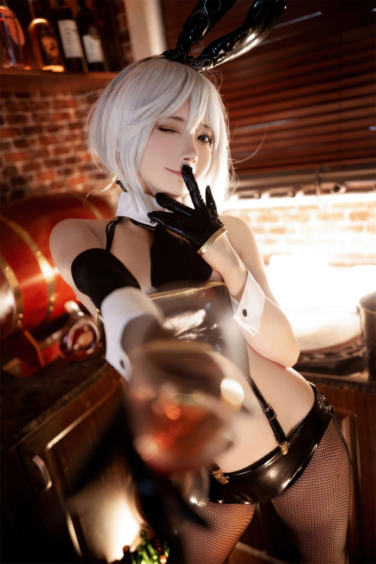 是三不是世w 华盛顿兔女郎 COS写真