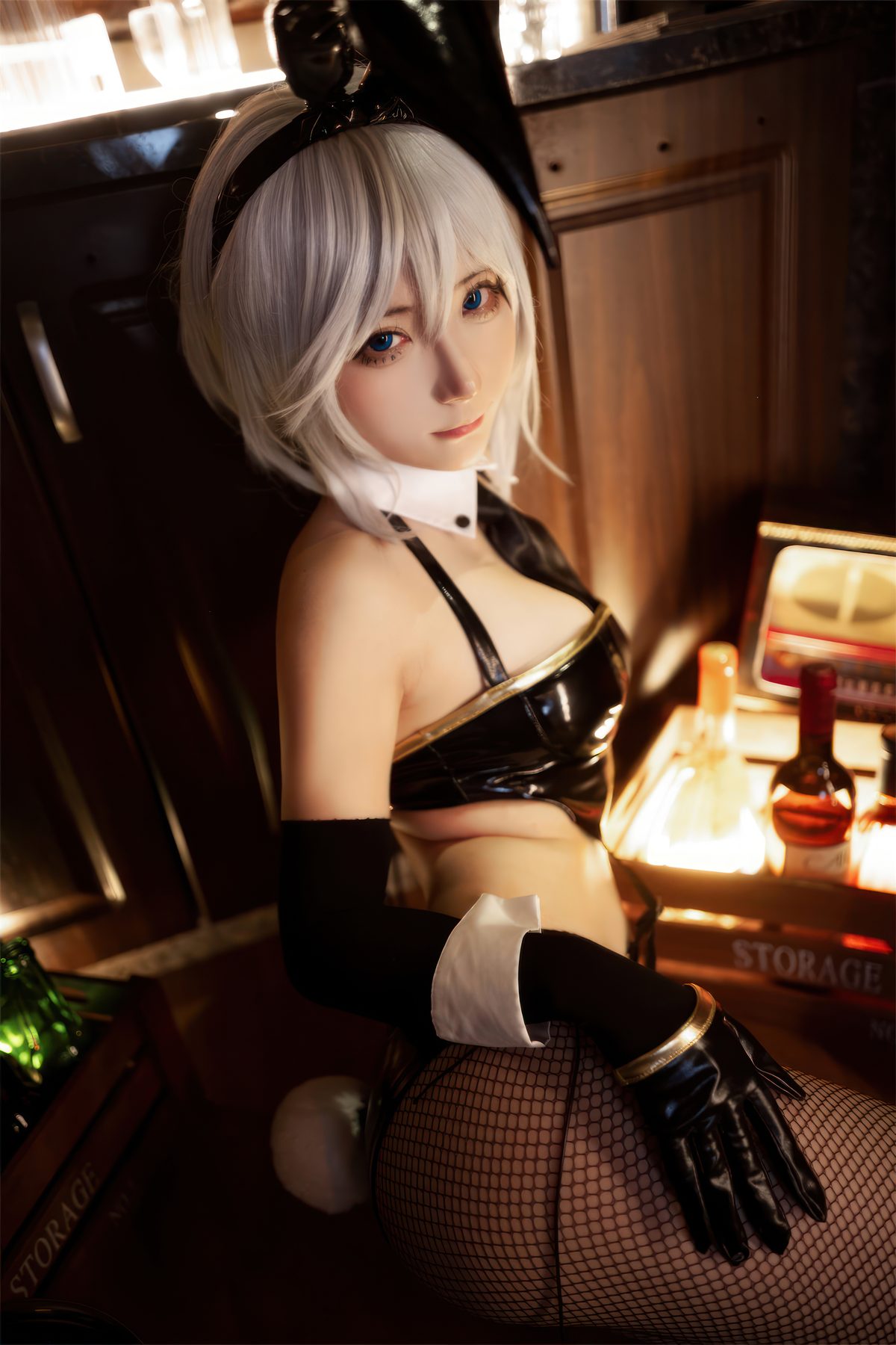 是三不是世w 华盛顿兔女郎 COS写真