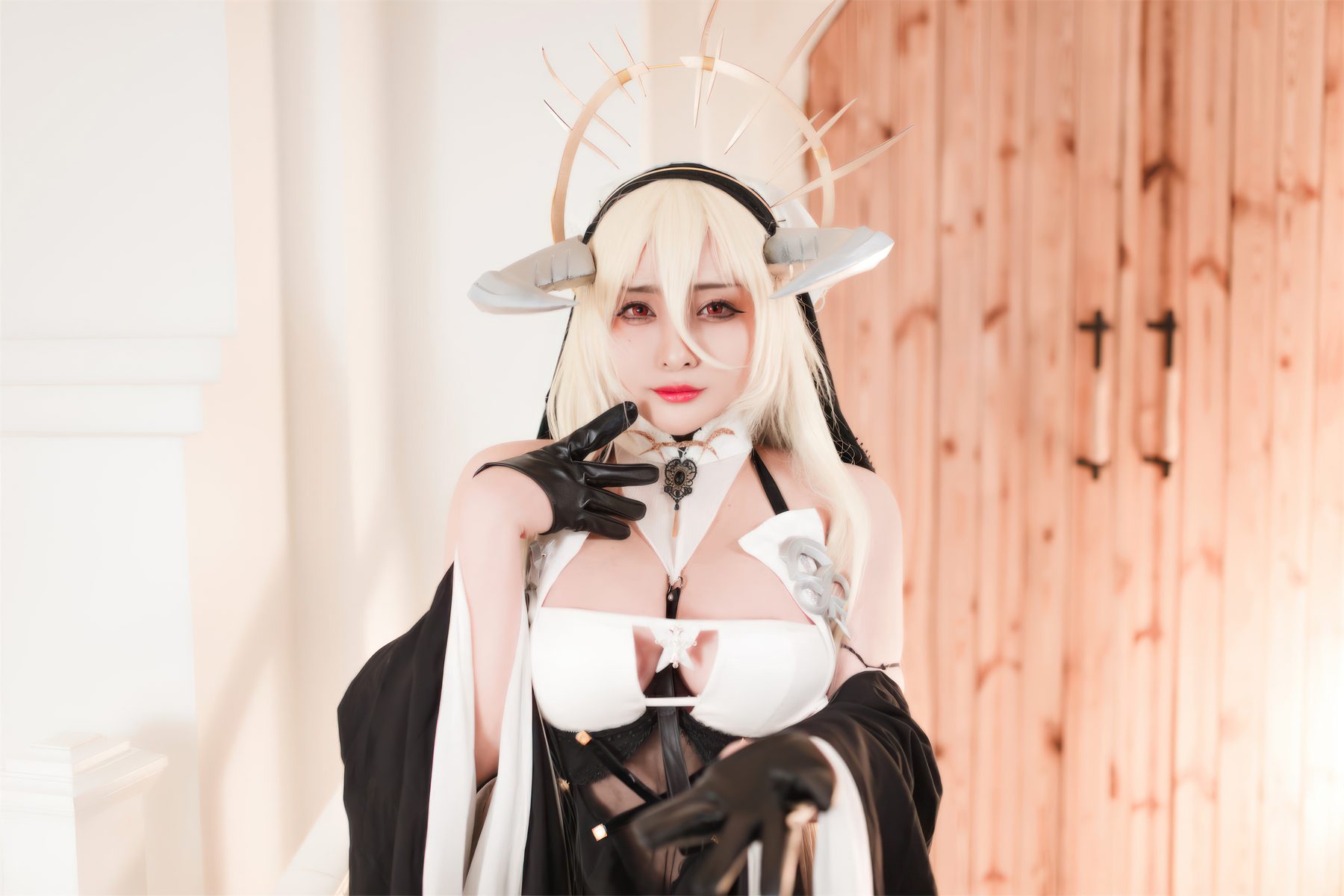 洛璃 LoLiSAMA 碧蓝航线 怨仇 COS写真