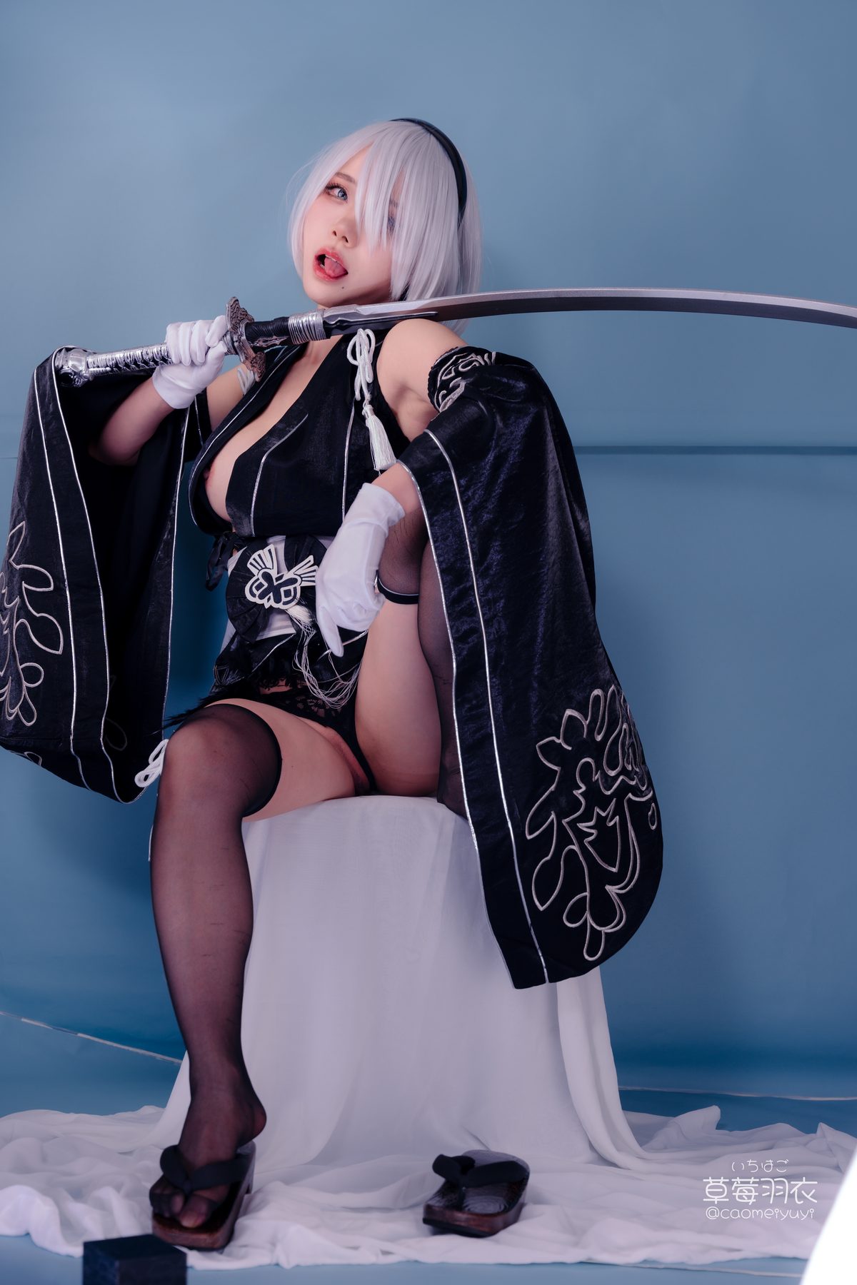 草莓羽衣 2B NierAutomata COS写真