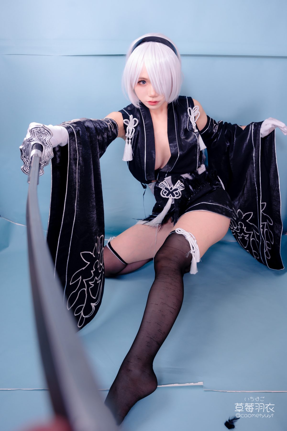 草莓羽衣 2B NierAutomata COS写真