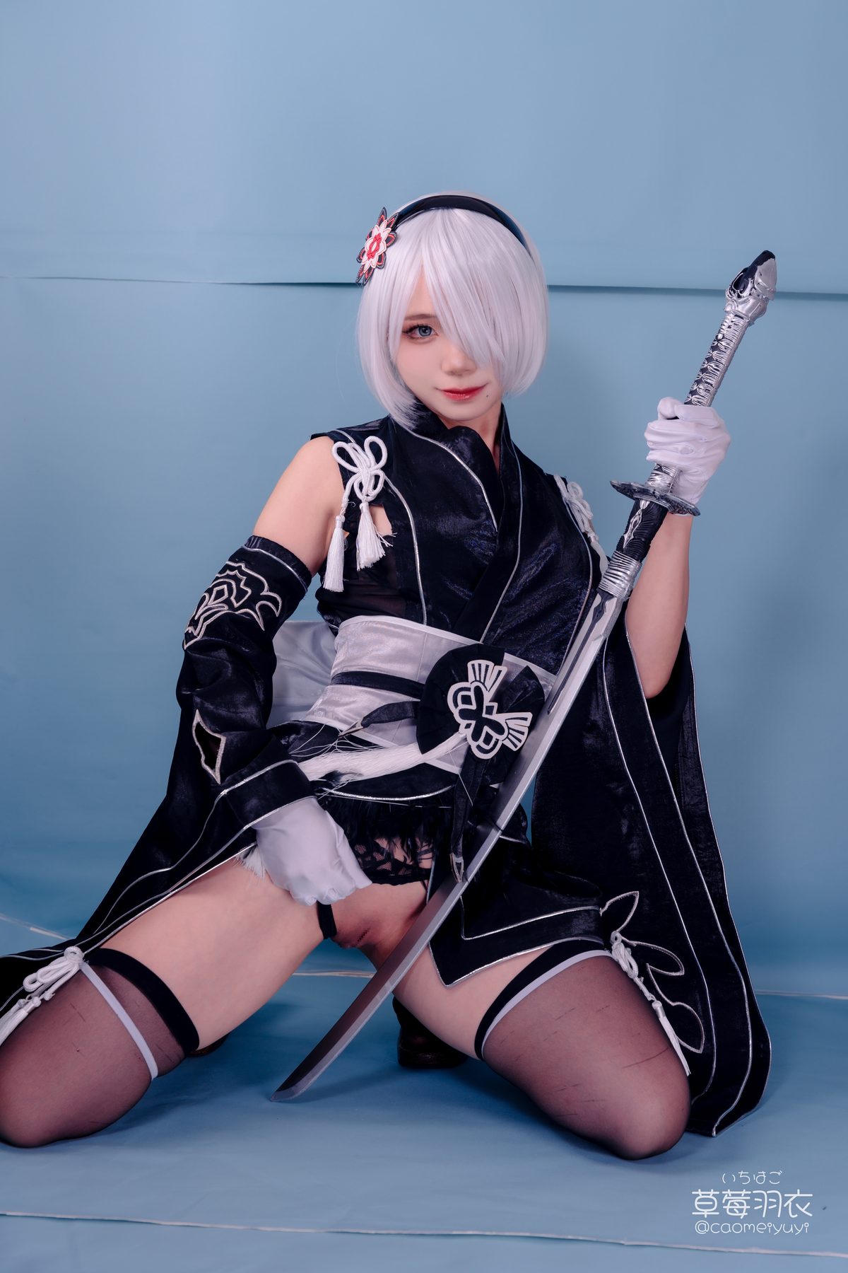 草莓羽衣 2B NierAutomata COS写真