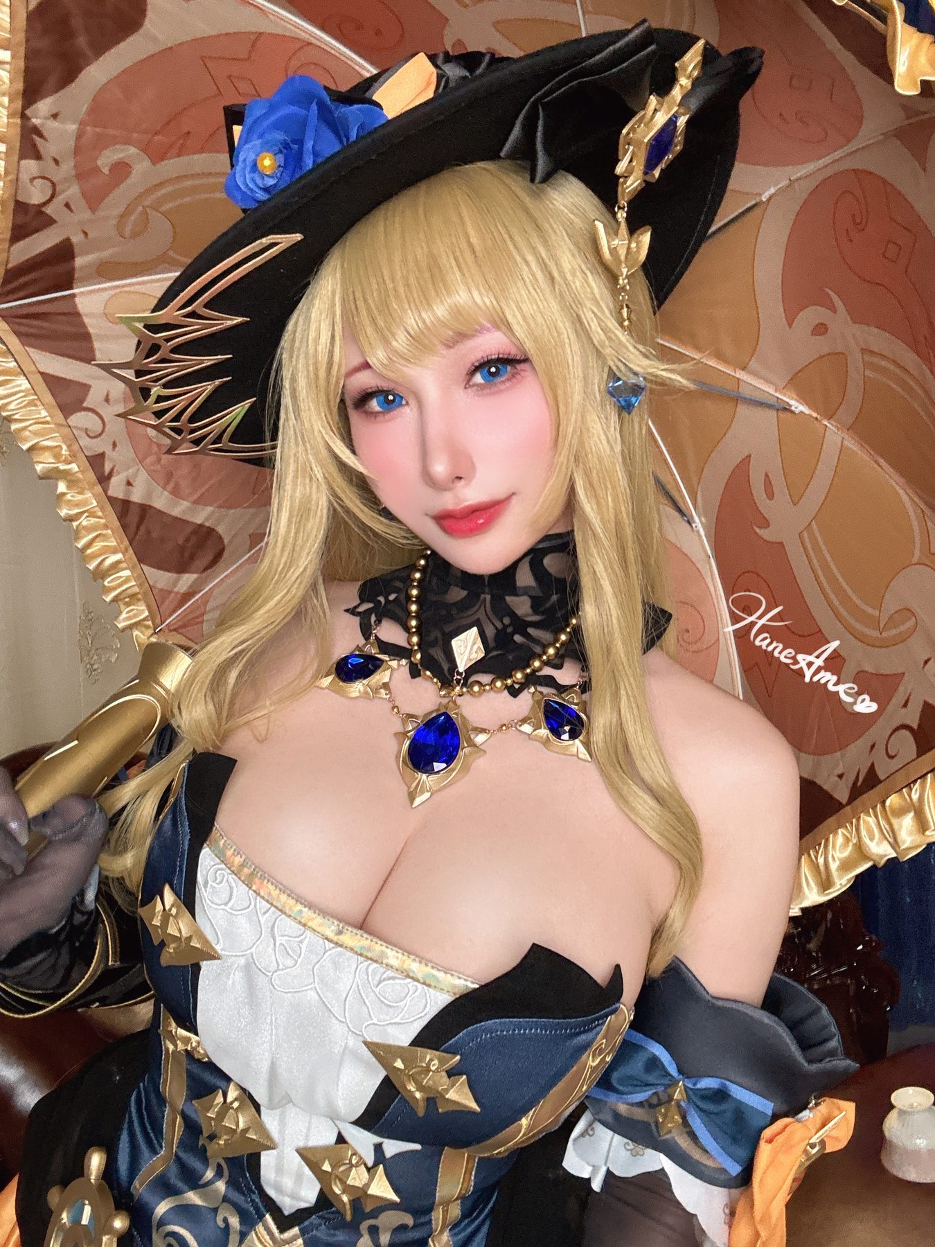 雨波 cosplay写真_原神娜薇亞合集 | 雨波 COS娜薇亞全套图包 [36P+3V-274M]