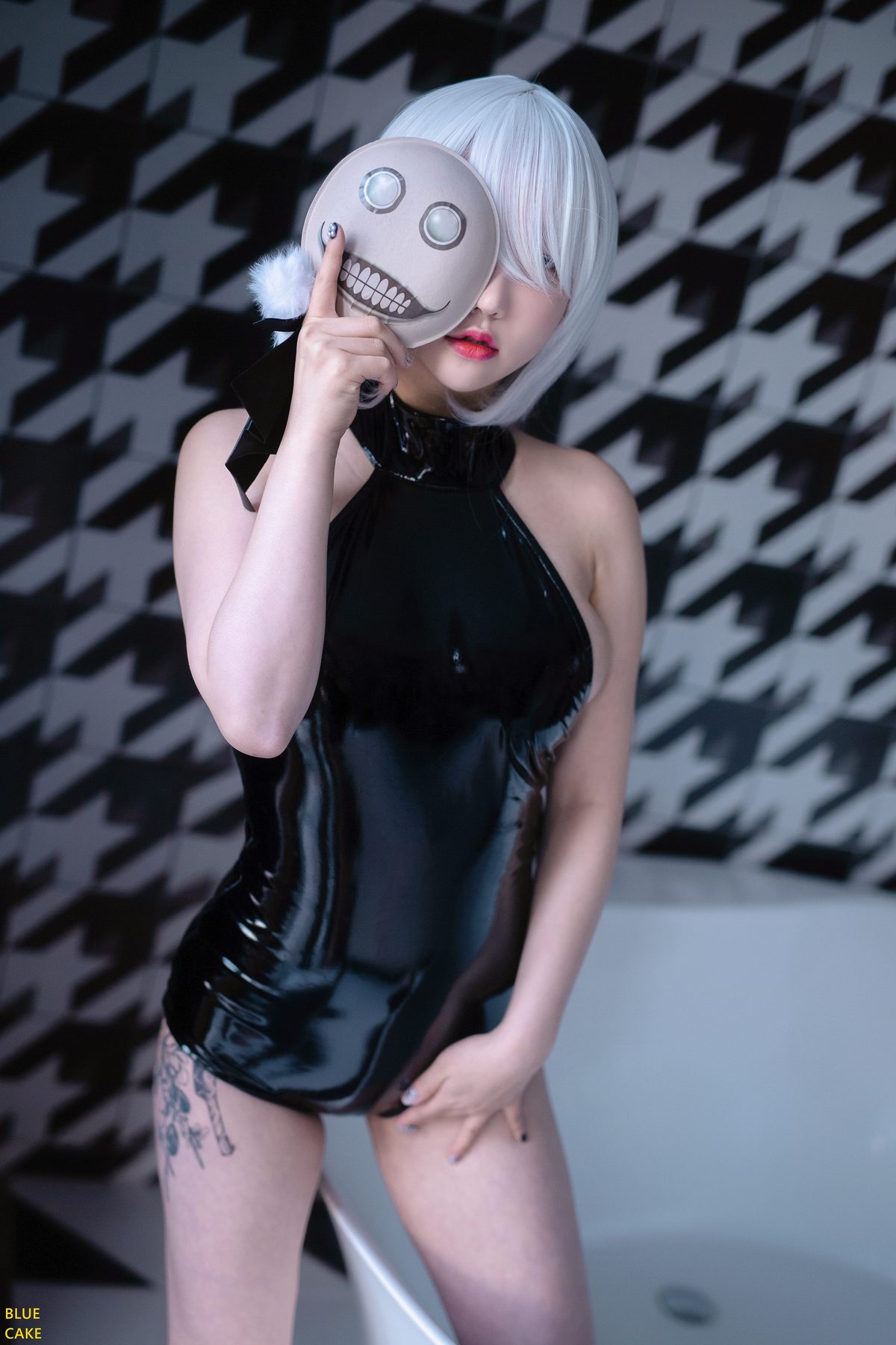 Son Ye Eun 孙乐乐 BLUECAKE Vol 0009 2B RED+ COS写真