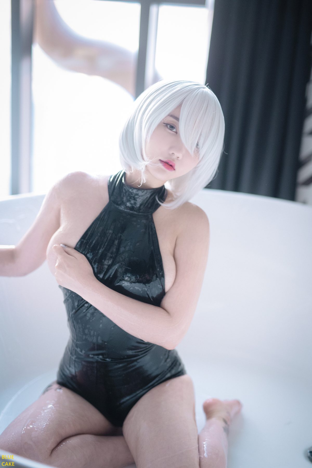 Son Ye Eun 孙乐乐 BLUECAKE Vol 0009 2B RED+ COS写真