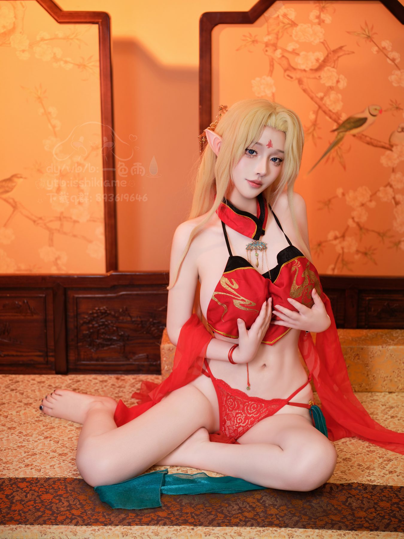 一色雨 布雷斯特 碧蓝航线 COS写真