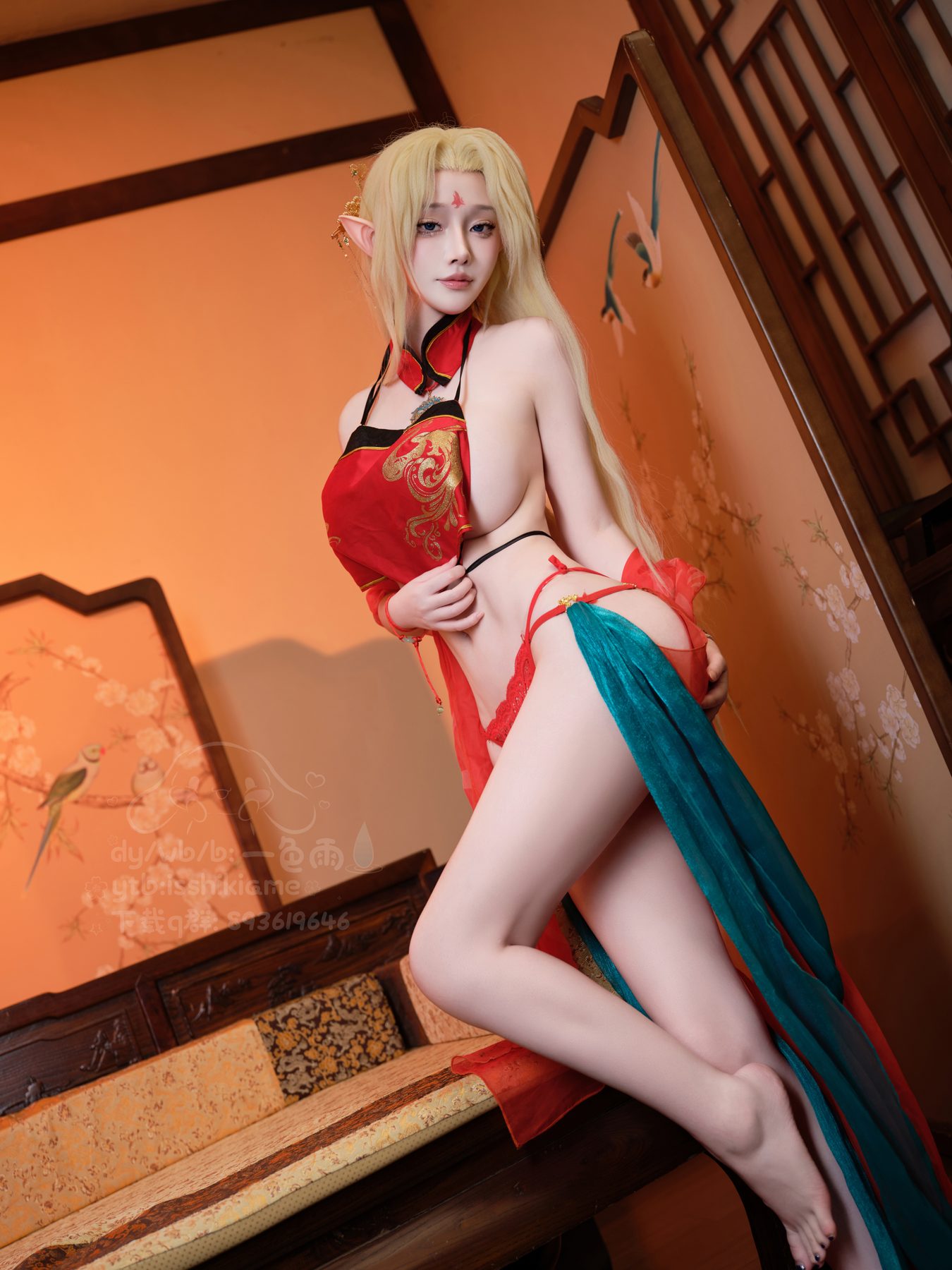 一色雨 布雷斯特 碧蓝航线 COS写真
