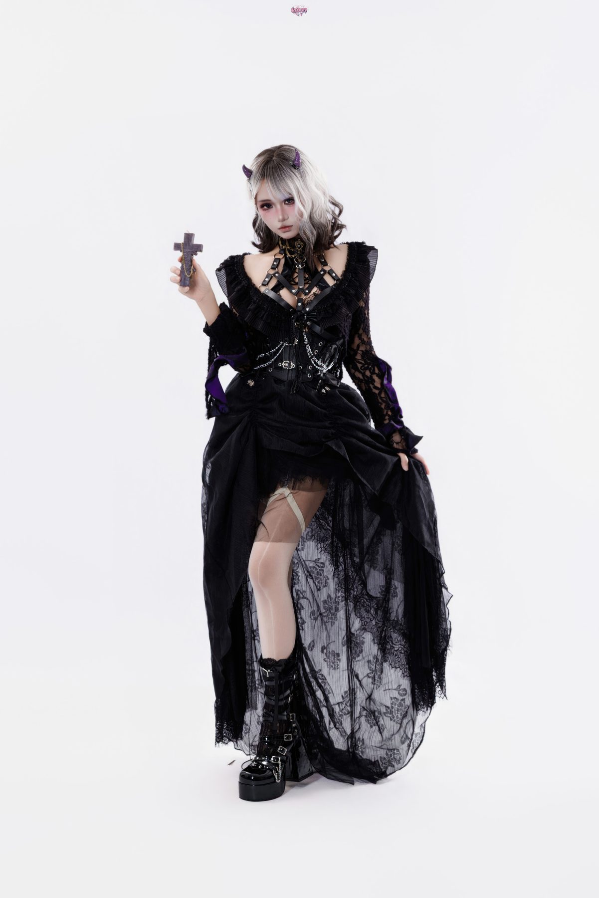柒柒不可爱 魔女盛宴 COS写真