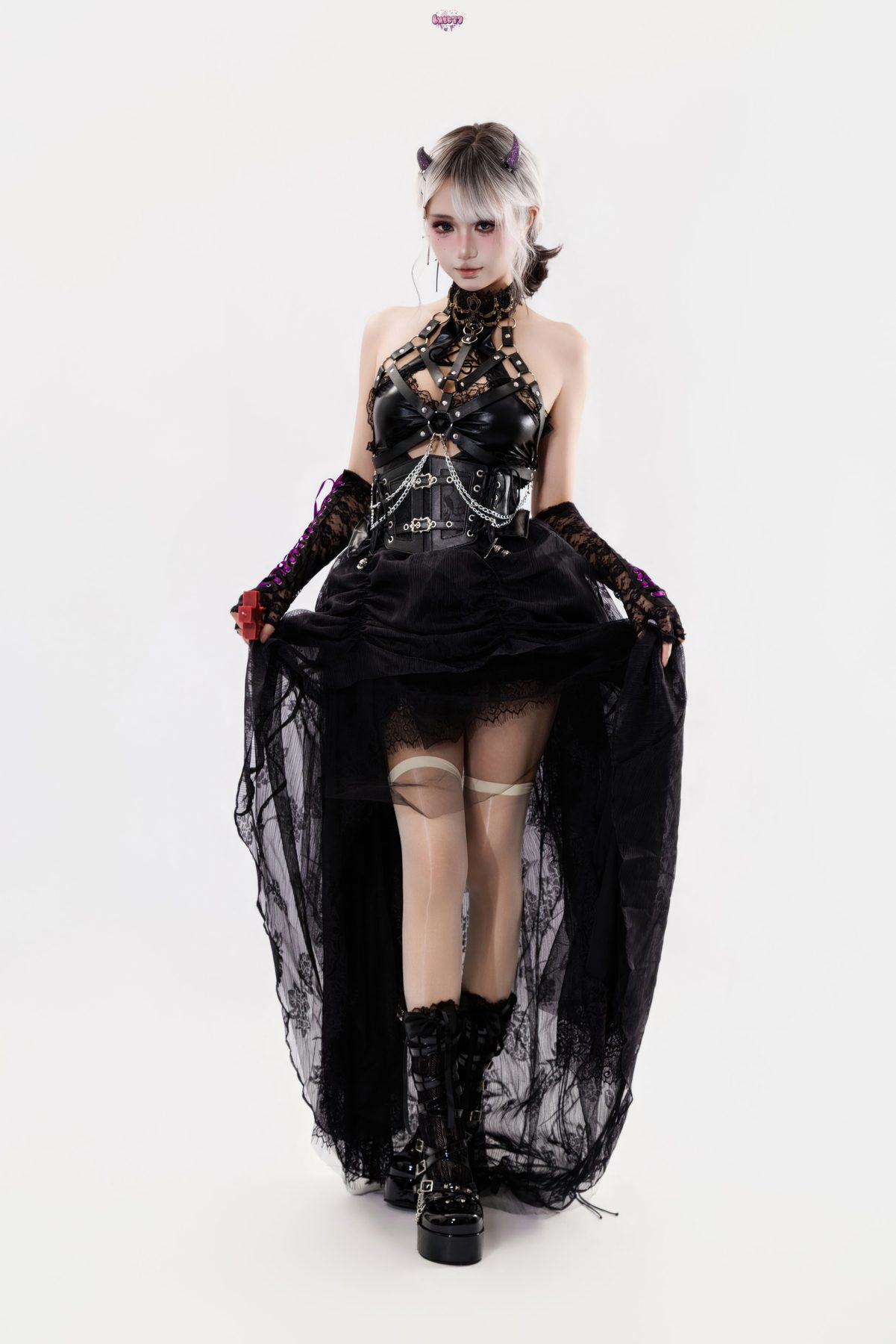 柒柒不可爱 魔女盛宴 COS写真