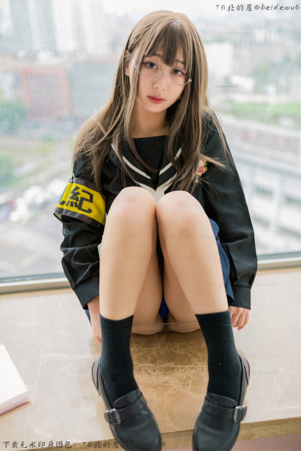浅安安 风纪委员 COS写真