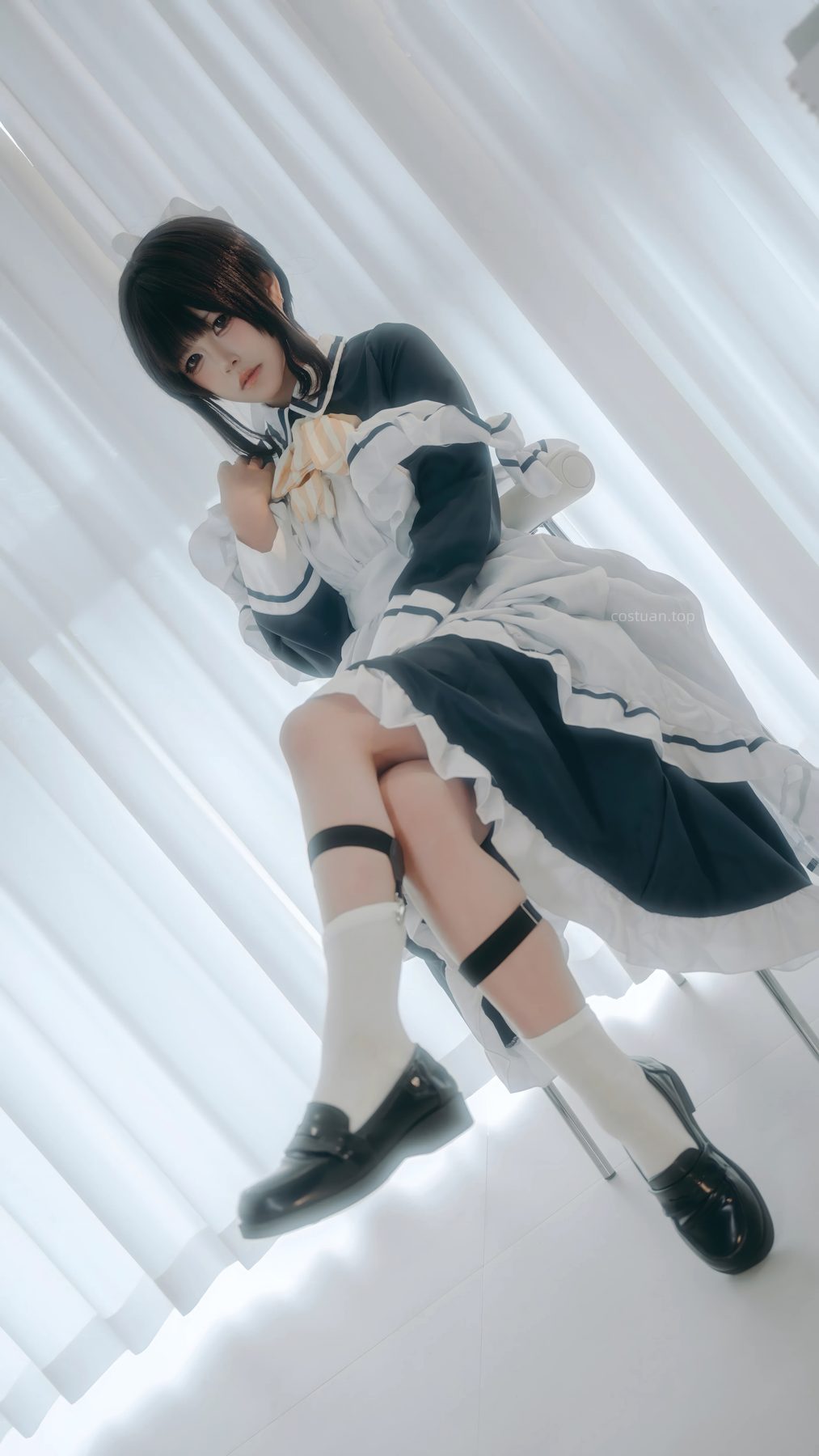 渡久山 星光咖啡馆与死神之蝶 四季夏目·枣子姐女仆 COS写真