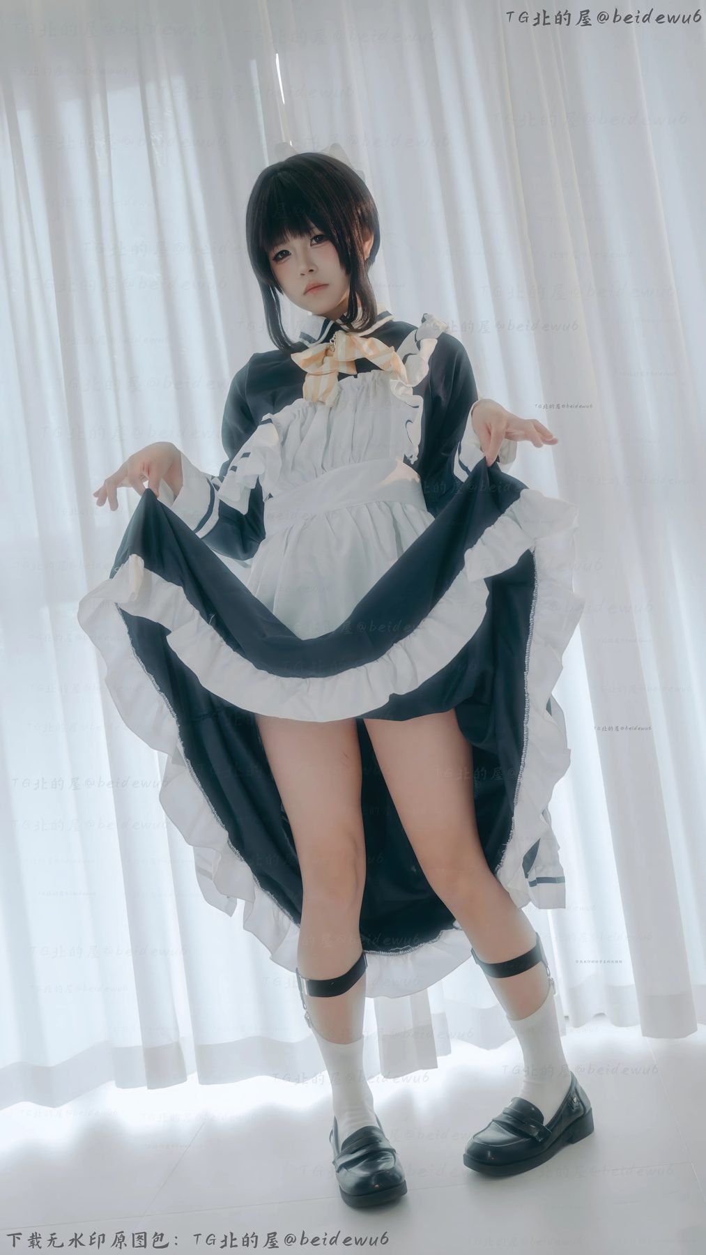 渡久山 星光咖啡馆与死神之蝶 四季夏目·枣子姐女仆 COS写真