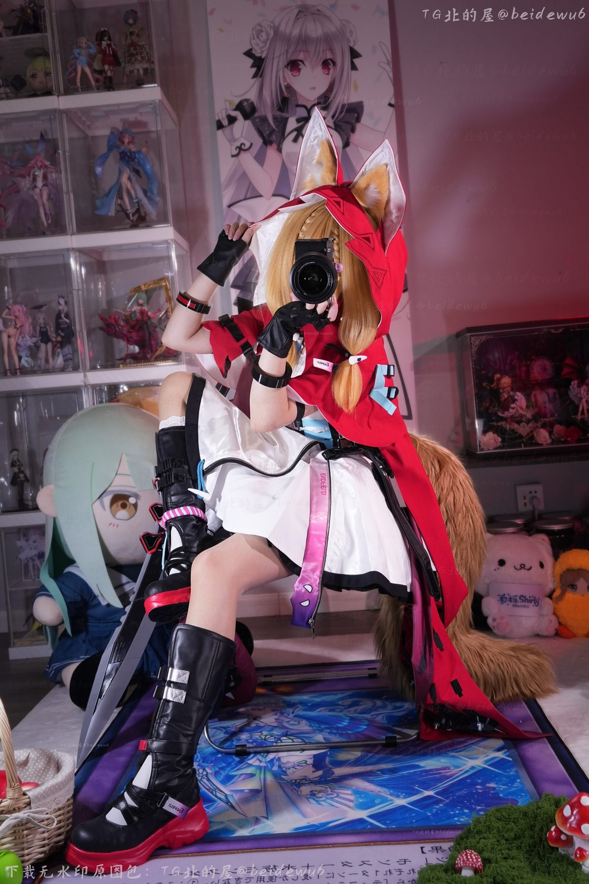 白栎Shirly 洛茜 明日方舟 COS写真