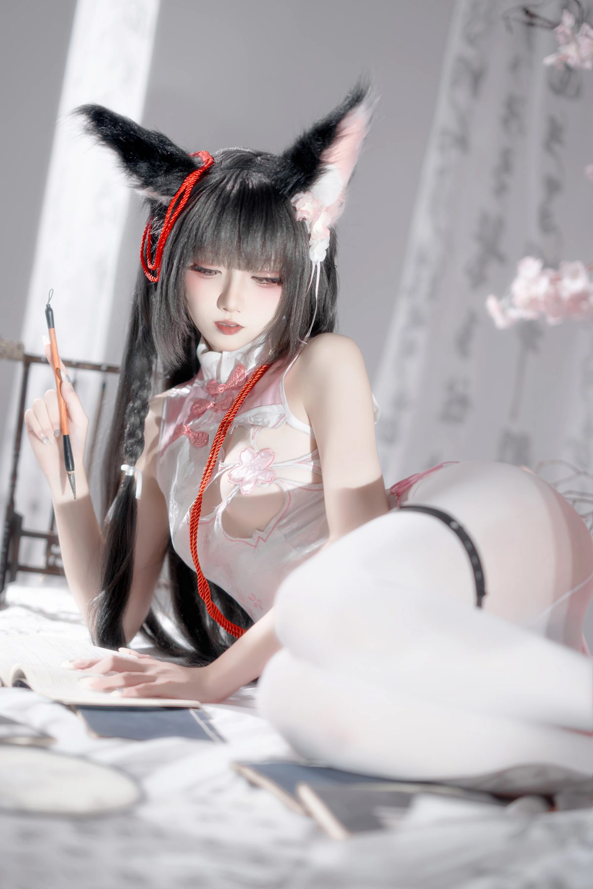 纸悦Etsu ko 长门旗袍 碧蓝航线 COS写真