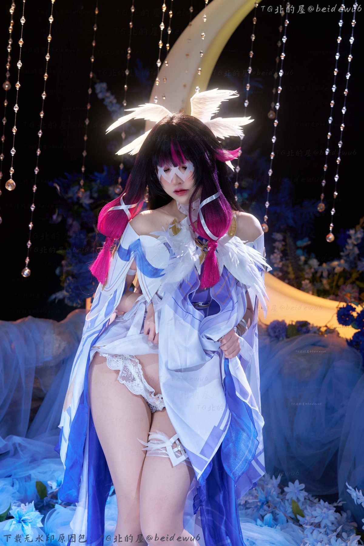阿薰kaOri 少女 哥伦比娅 原神 COS写真
