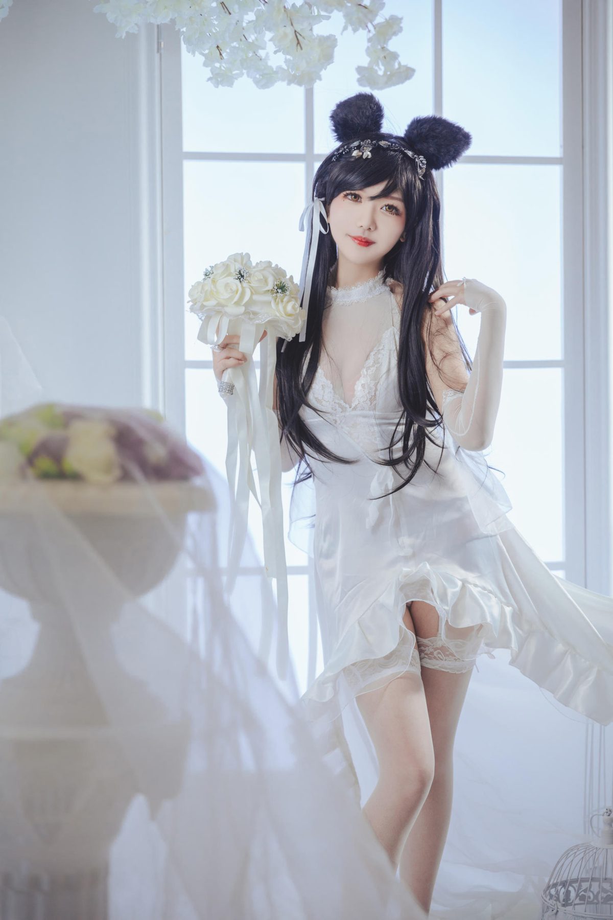 源纱希喵喵喵 爱宕花嫁 COS写真