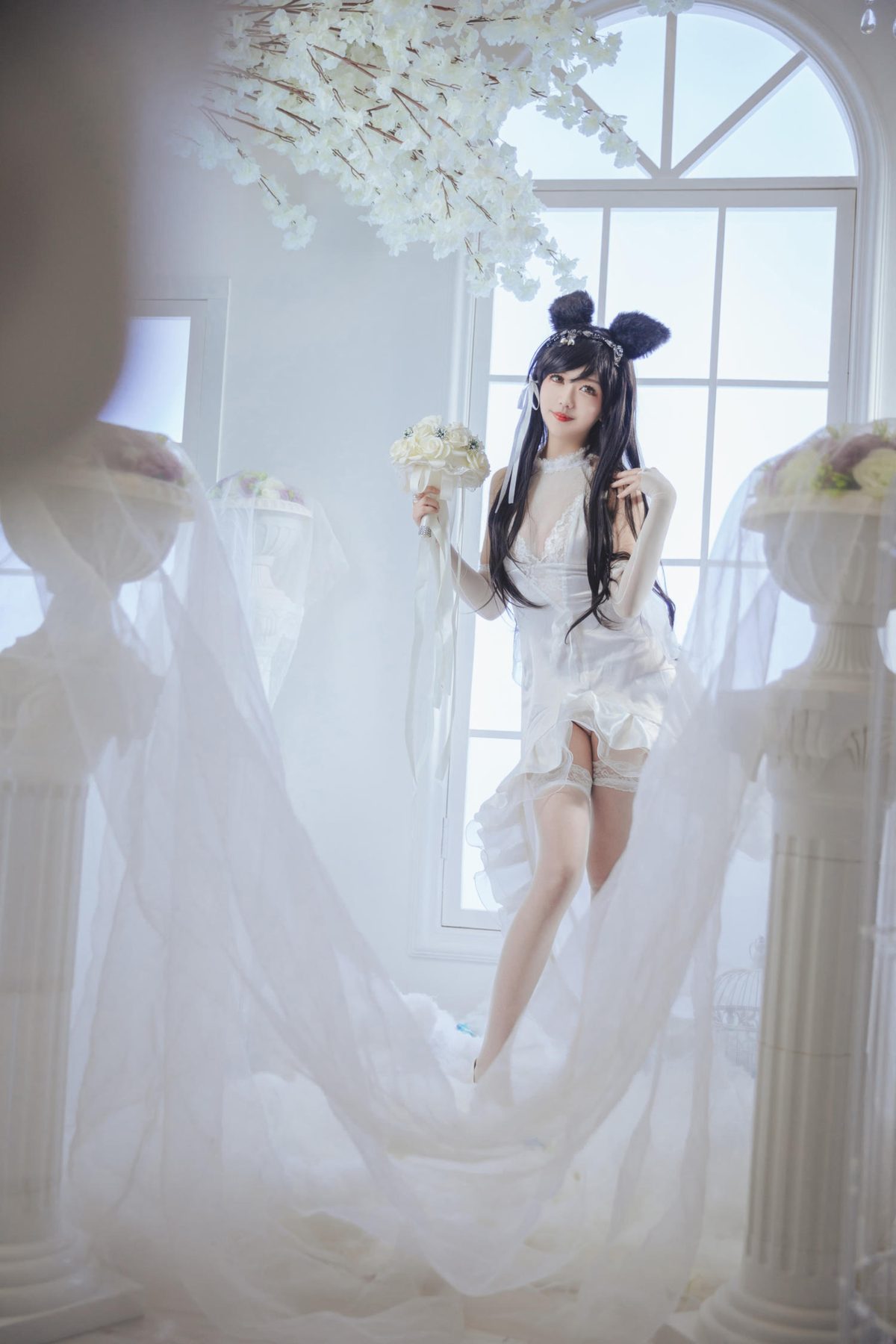 源纱希喵喵喵 爱宕花嫁 COS写真