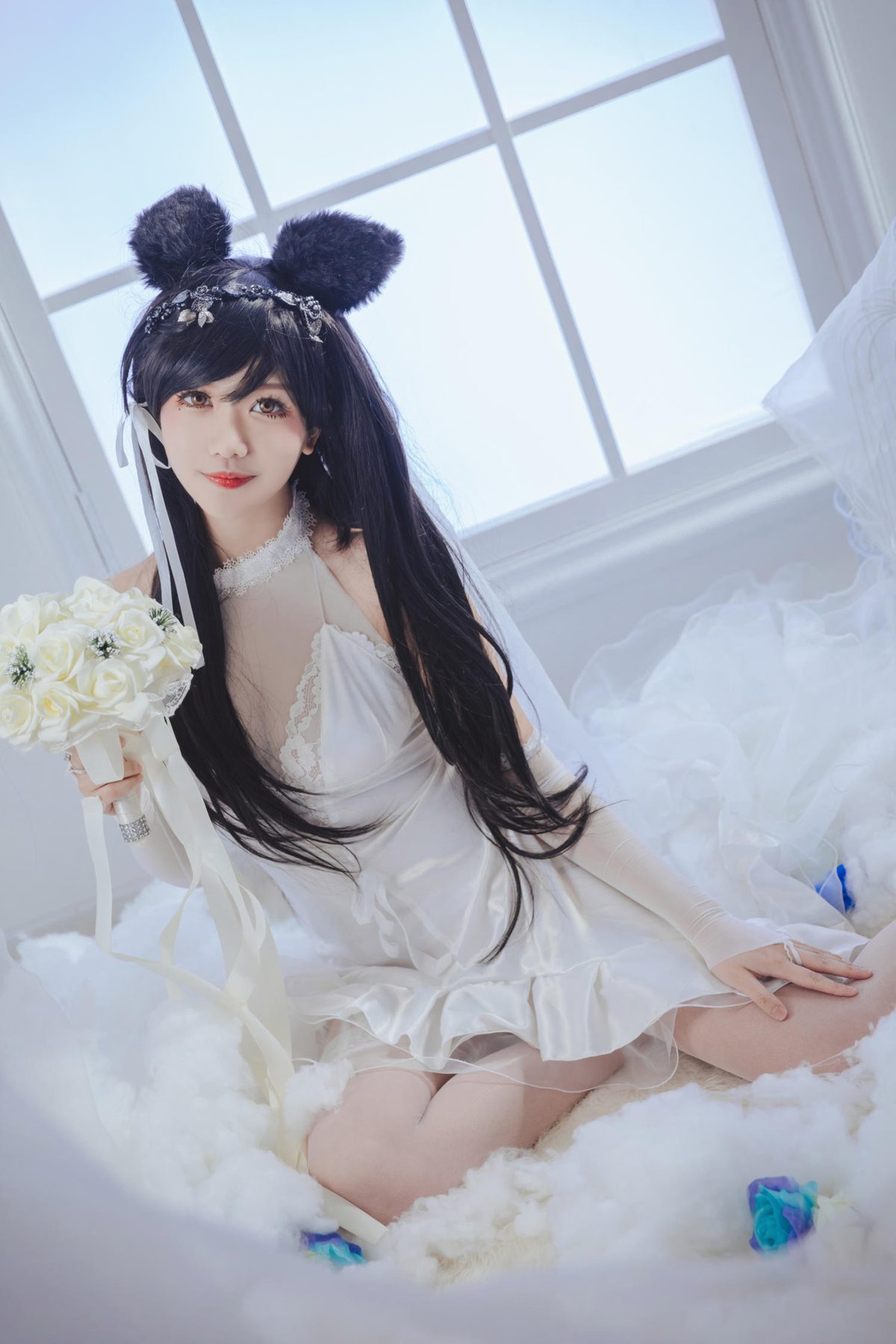 源纱希喵喵喵 cosplay写真_爱宕花嫁合集 | 源纱希喵喵喵 COS爱宕花嫁全套图包 [26P-230MB]