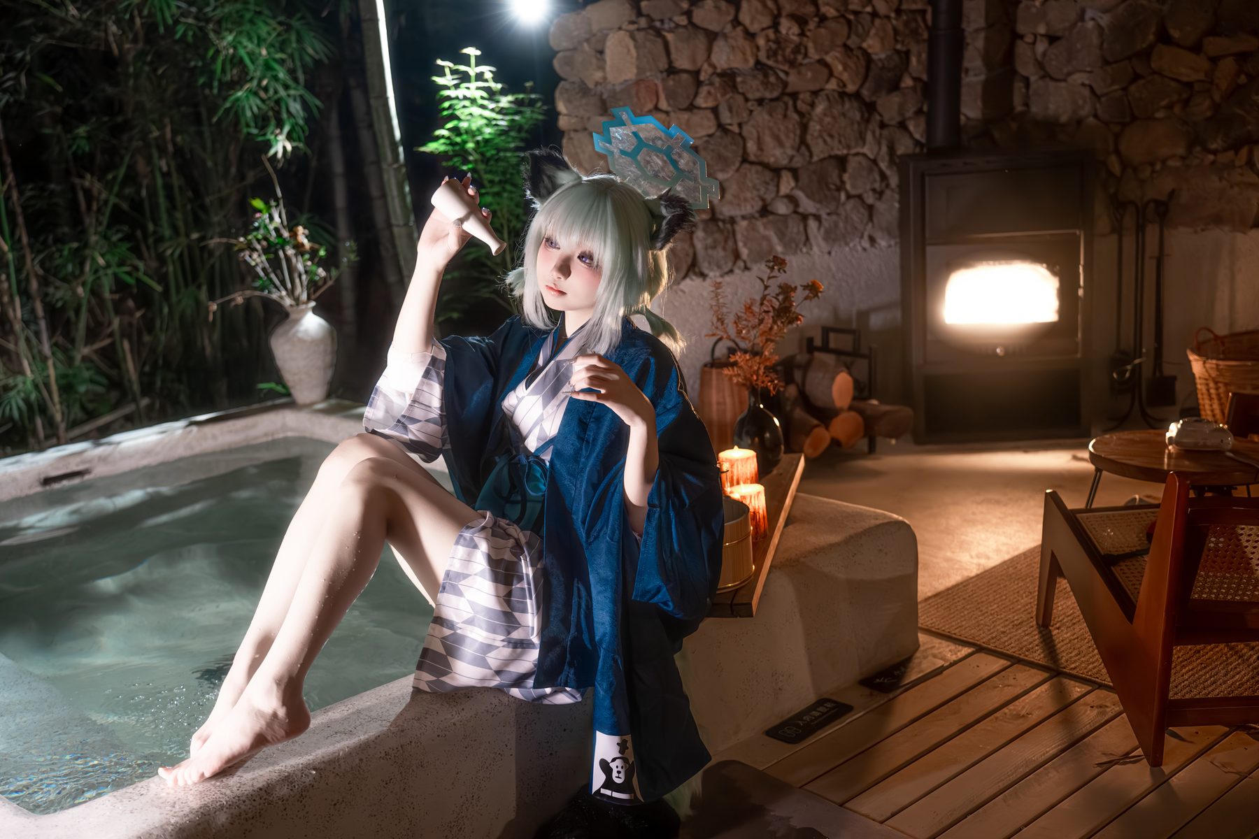 纸悦Etsu ko 时雨温泉 COS写真