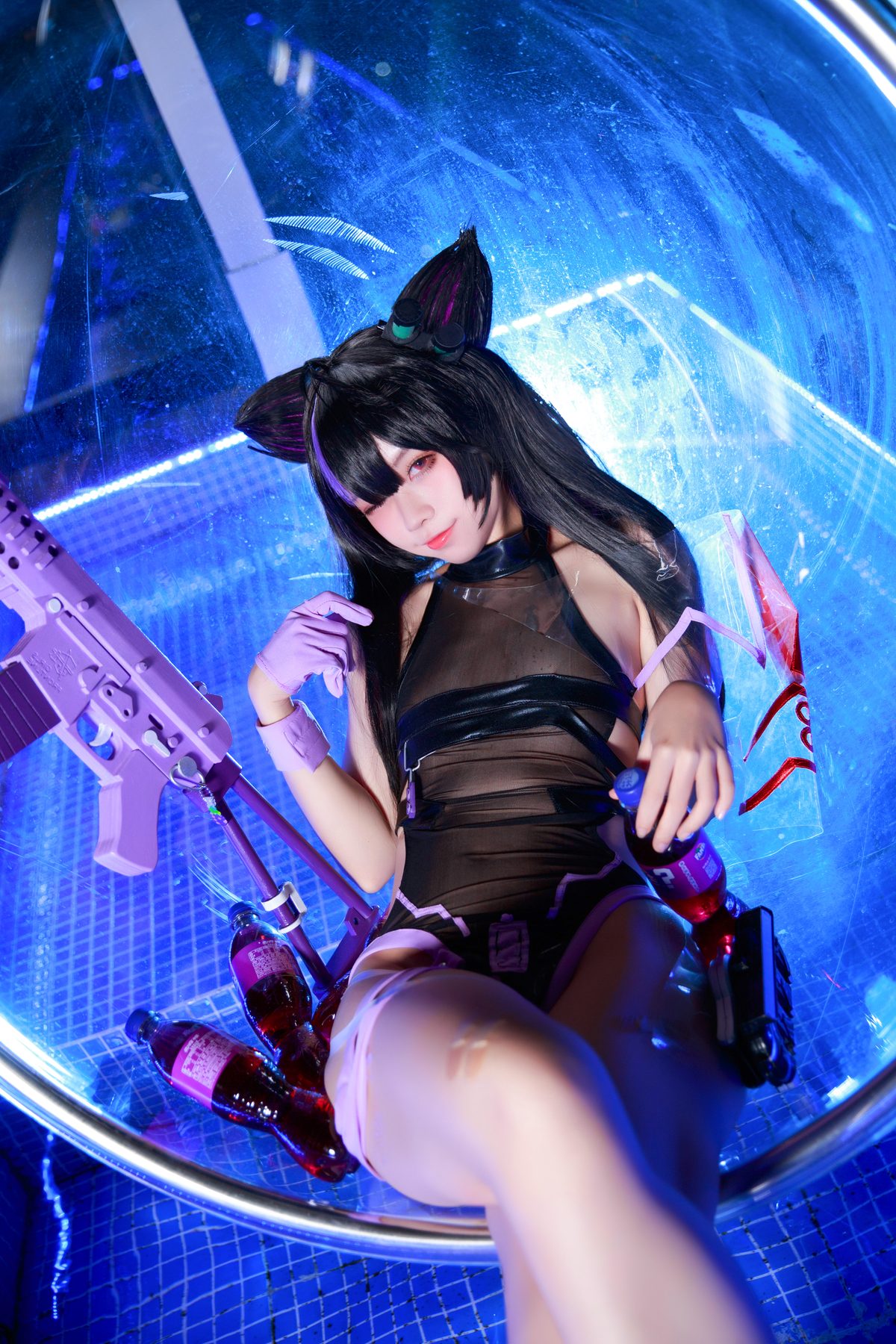 G44不会受伤 KAC PDW 泳装 COS写真