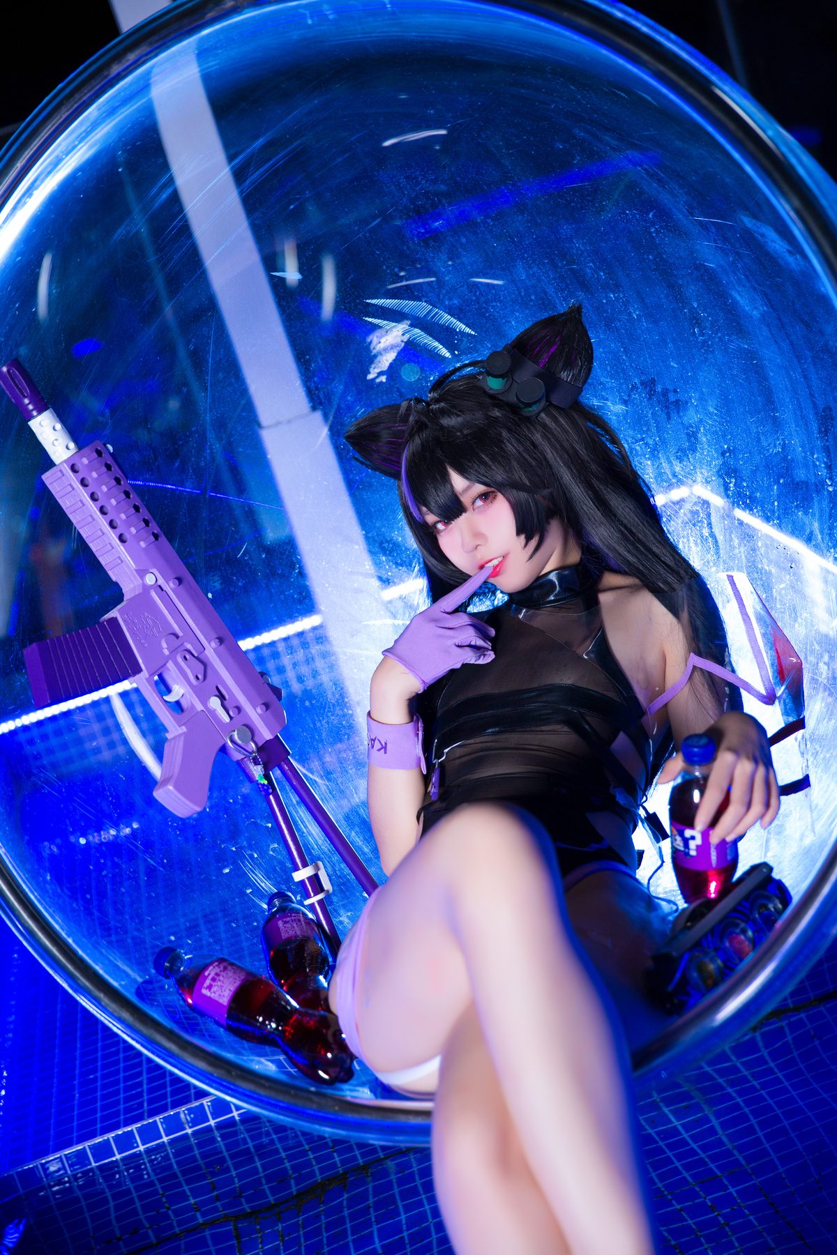 G44不会受伤 KAC PDW 泳装 COS写真