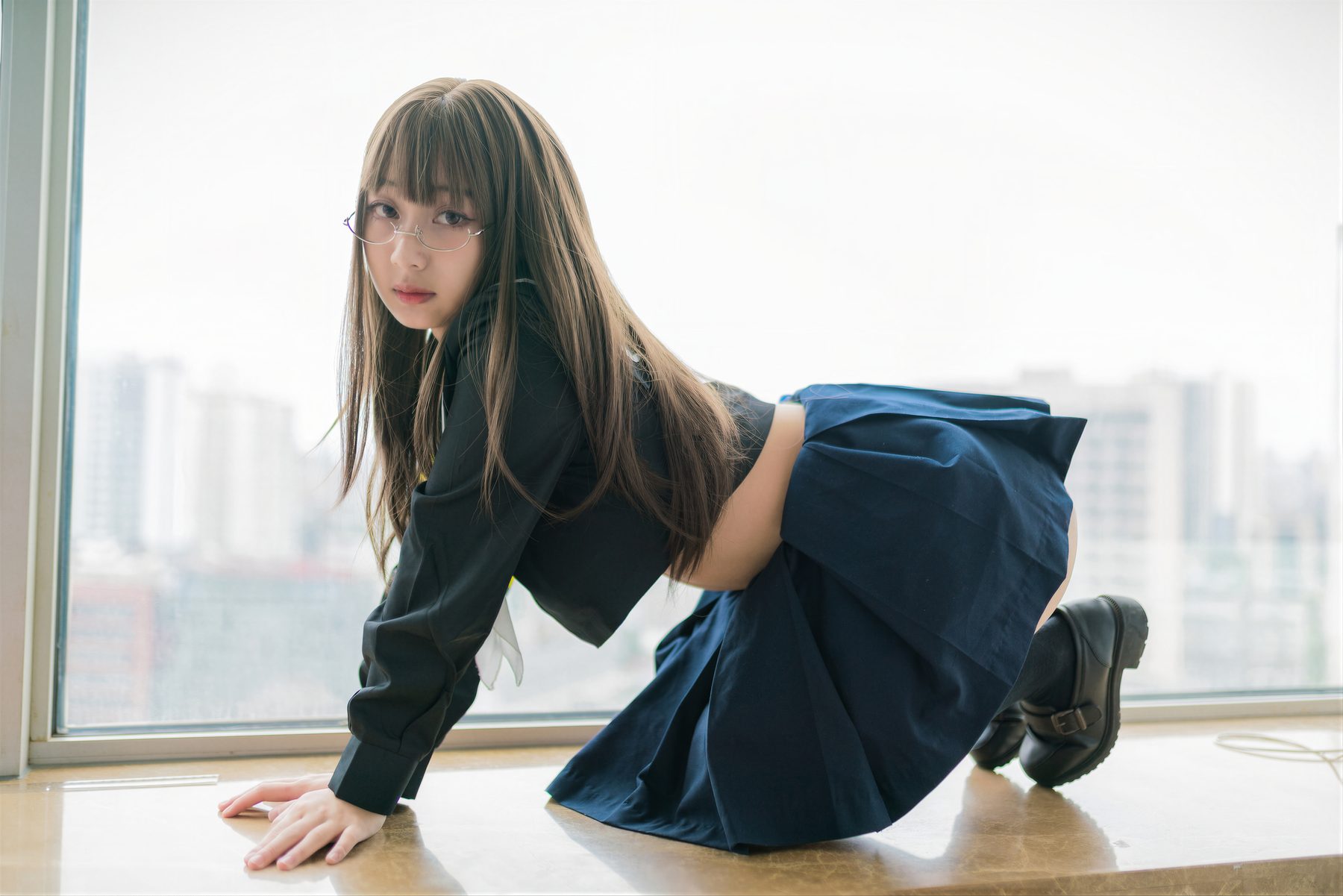 浅安安 风纪委员 COS写真