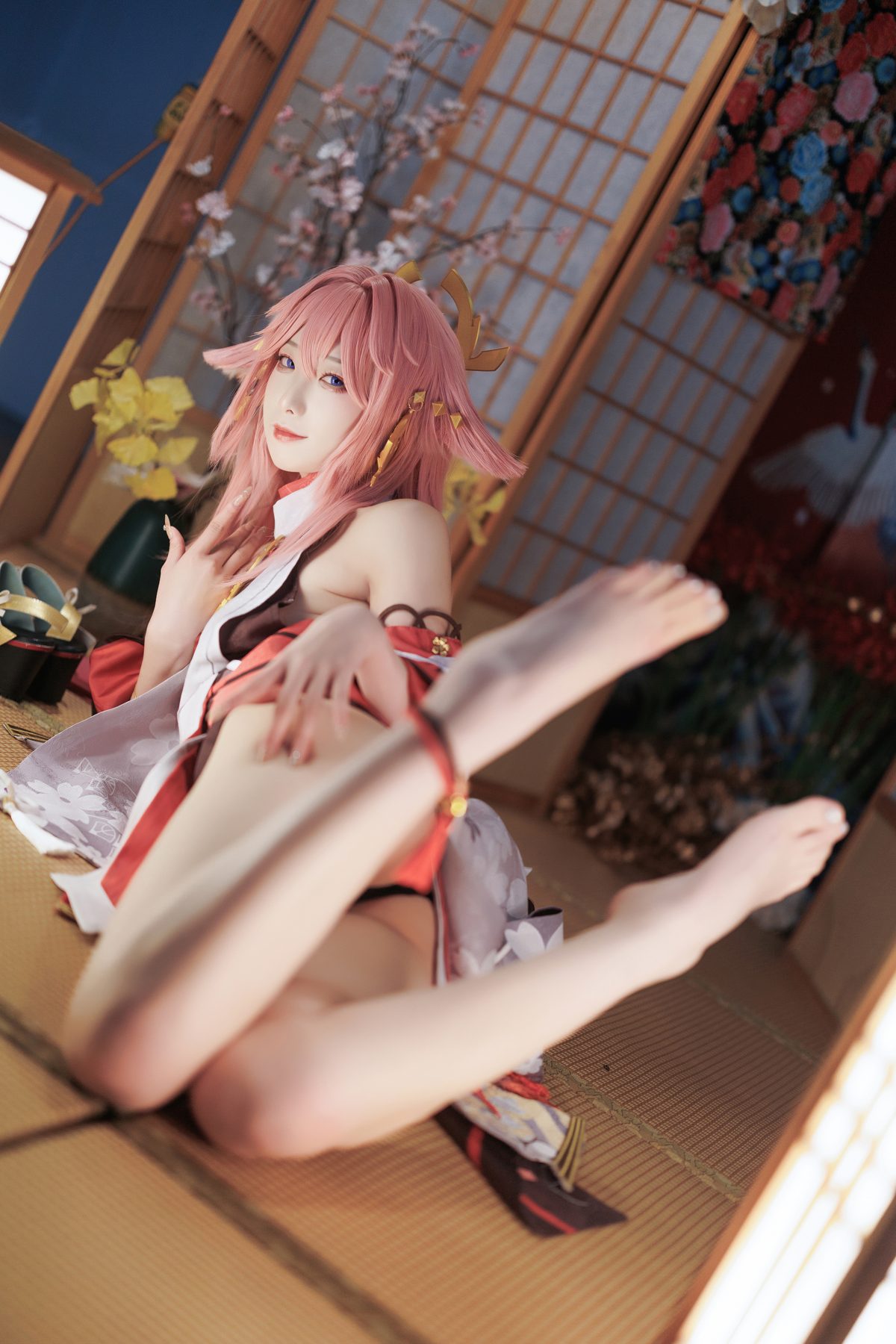 封疆疆v 八重神子公式ver COS写真