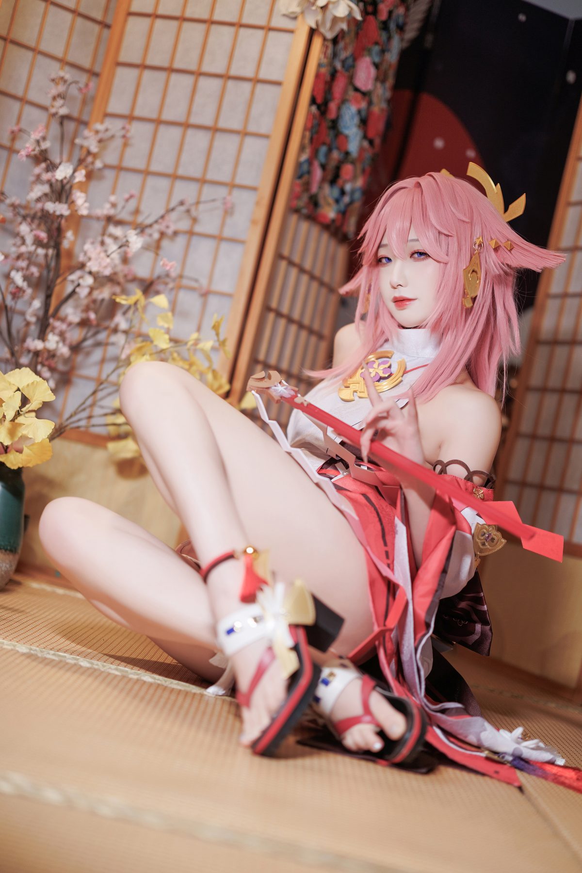 封疆疆v 八重神子公式ver COS写真