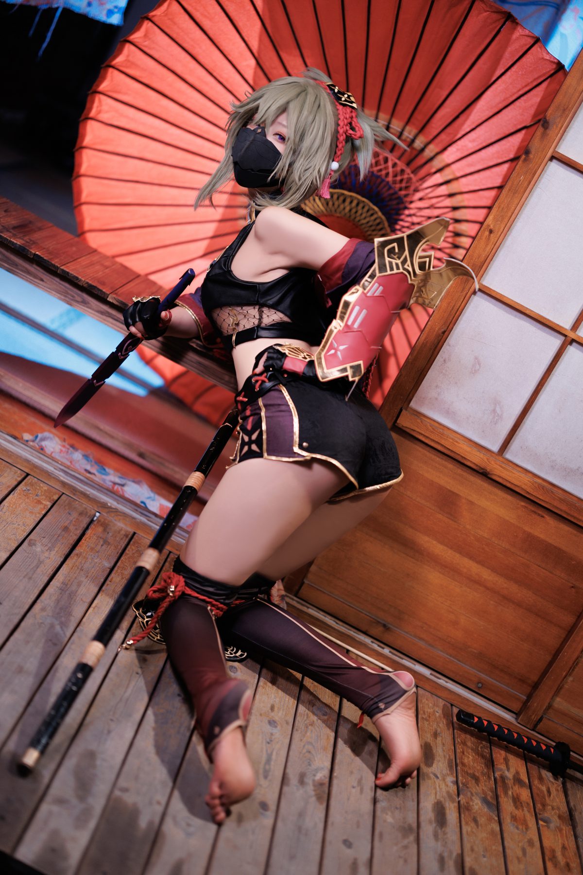 封疆疆v 原神 久岐忍 COS写真