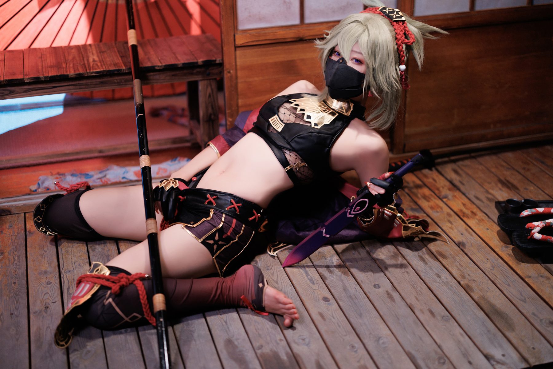 封疆疆v 原神 久岐忍 COS写真