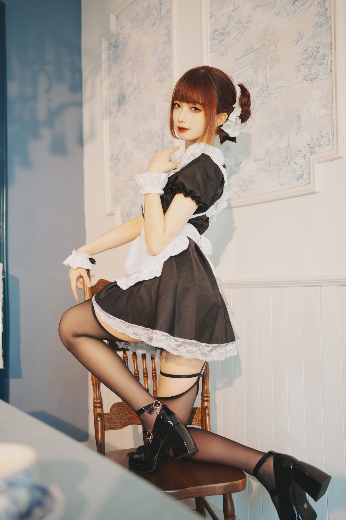 封疆疆v 女仆 COS写真