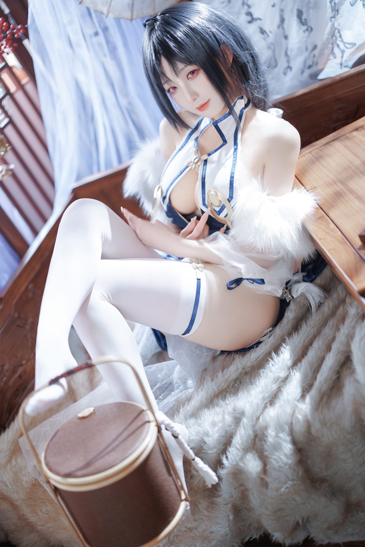 封疆疆v 定安旗袍 COS写真
