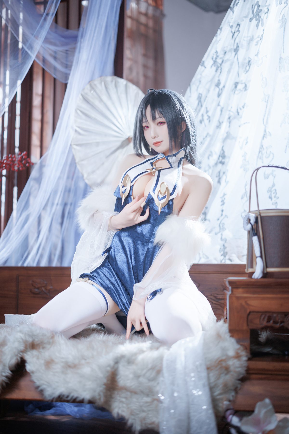 封疆疆v 定安旗袍 COS写真