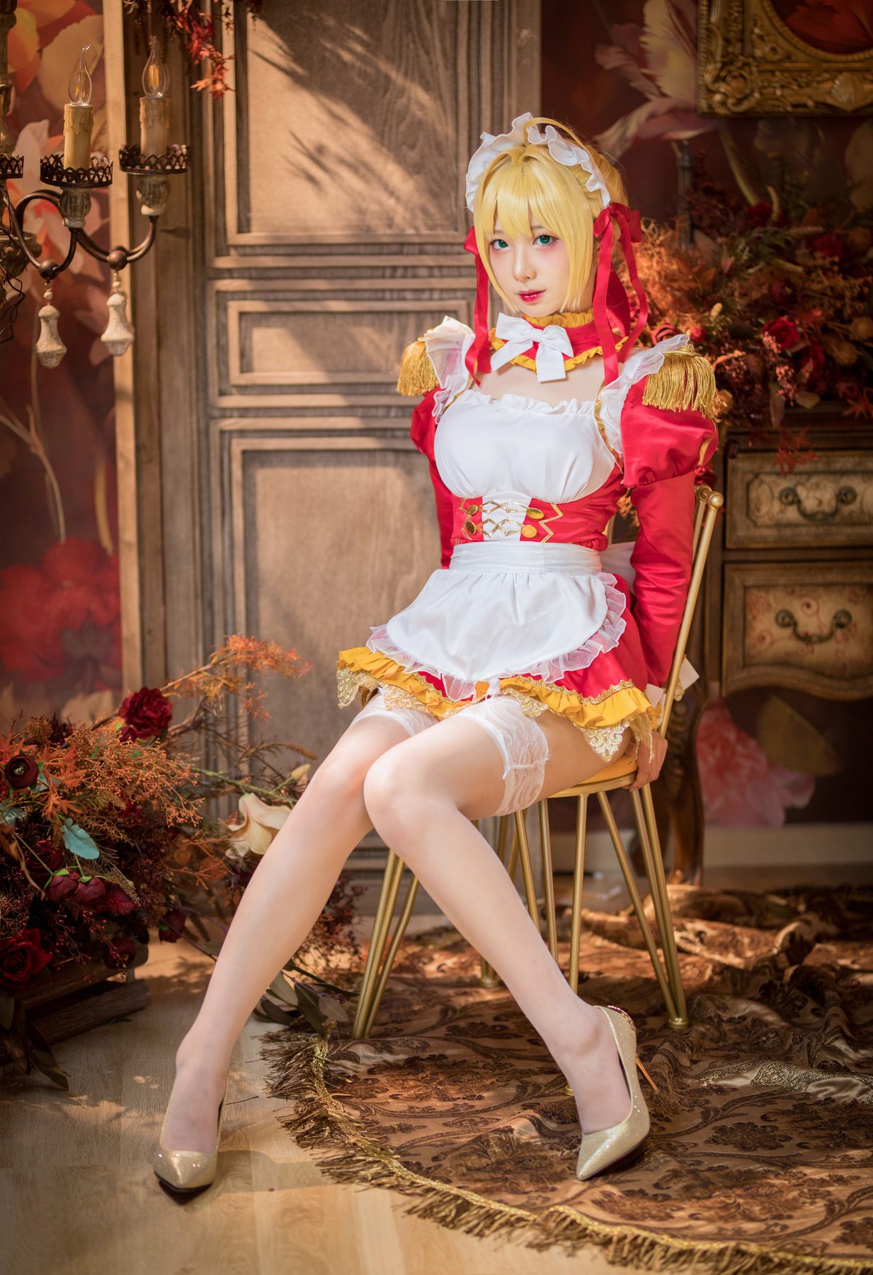 封疆疆v cosplay写真_尼禄合集 | 封疆疆v COS尼禄全套图包 [11P-39MB]
