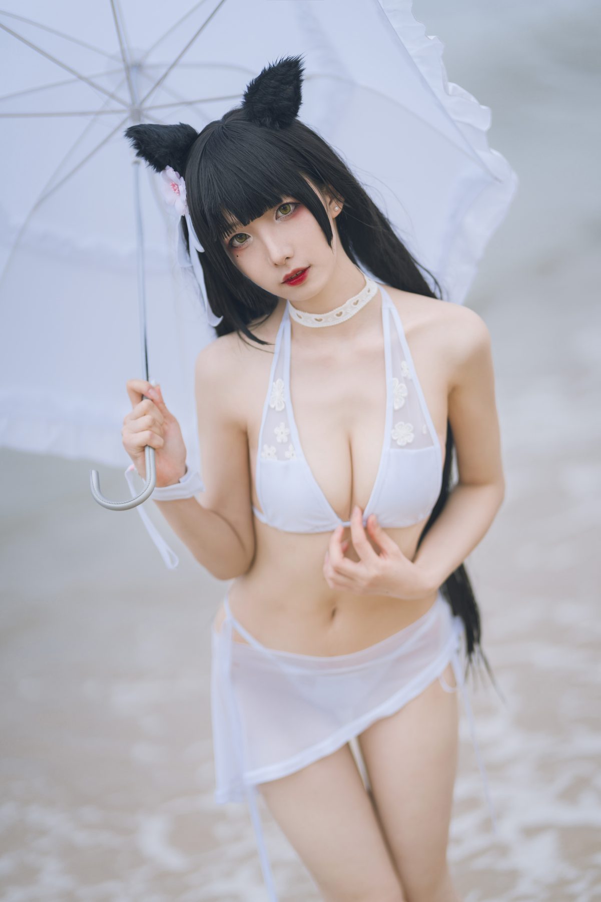 封疆疆v 爱宕泳装 COS写真